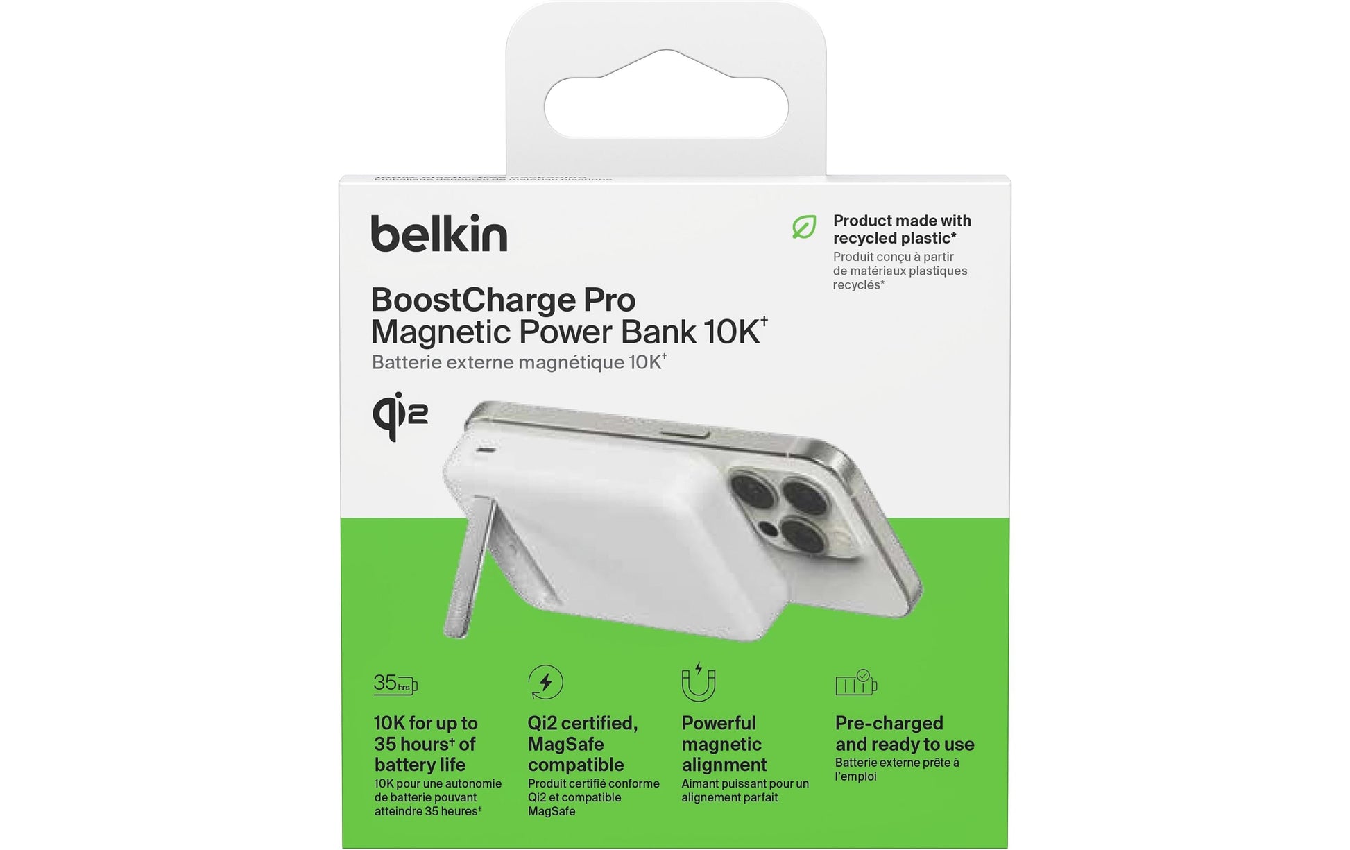 Belkin Powerbank, Kabelloses Laden, mit Kabel