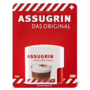 Assugrin Original Süssstoff-Tabletten – Dosierspender – 300 Tabletten