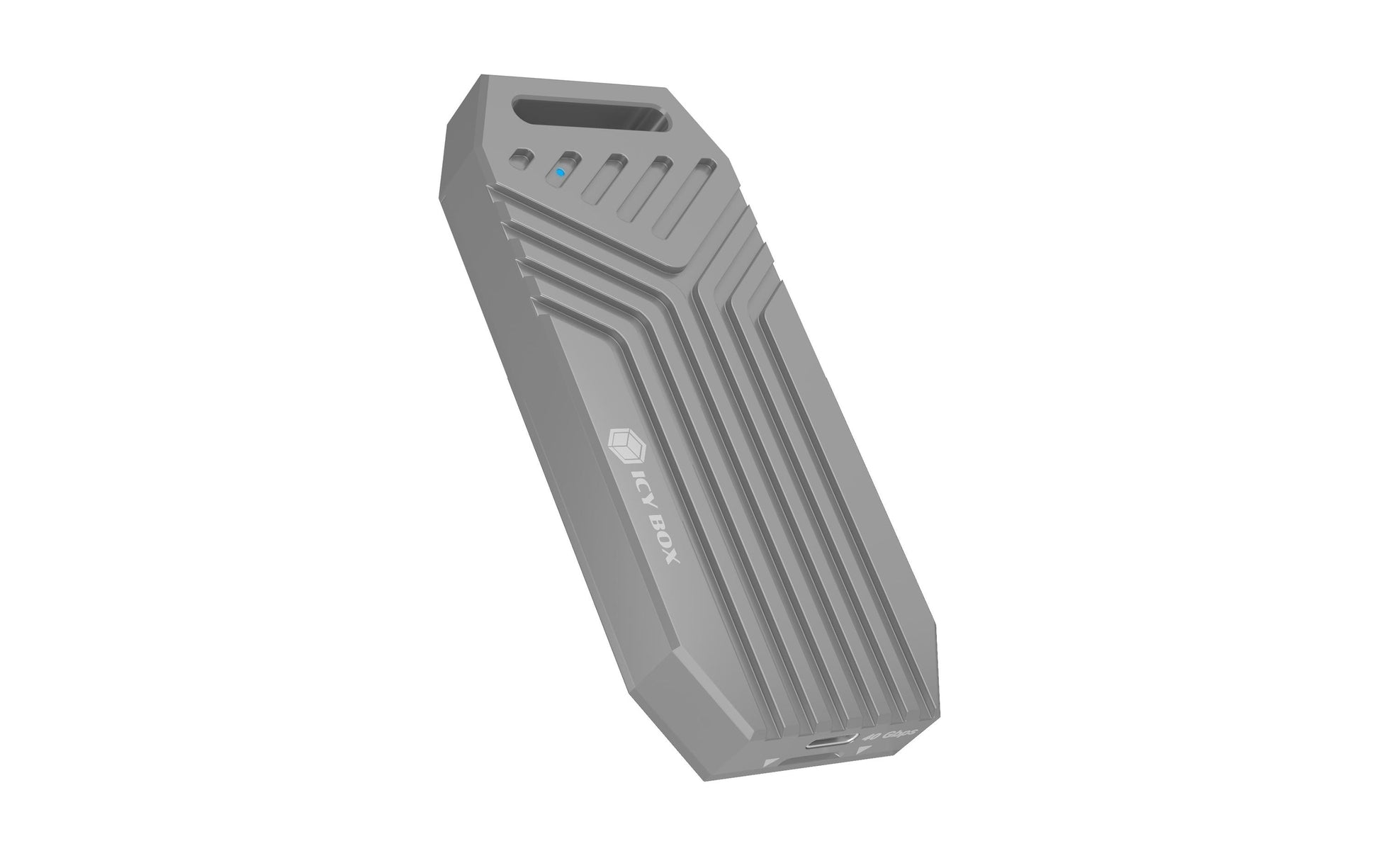 RaidSonic ICY BOX IB-1919M-C42 – M.2-Gehäuse – USB4 Type-C 40 Gbps, RAID – für M.2 (PCI-Express)