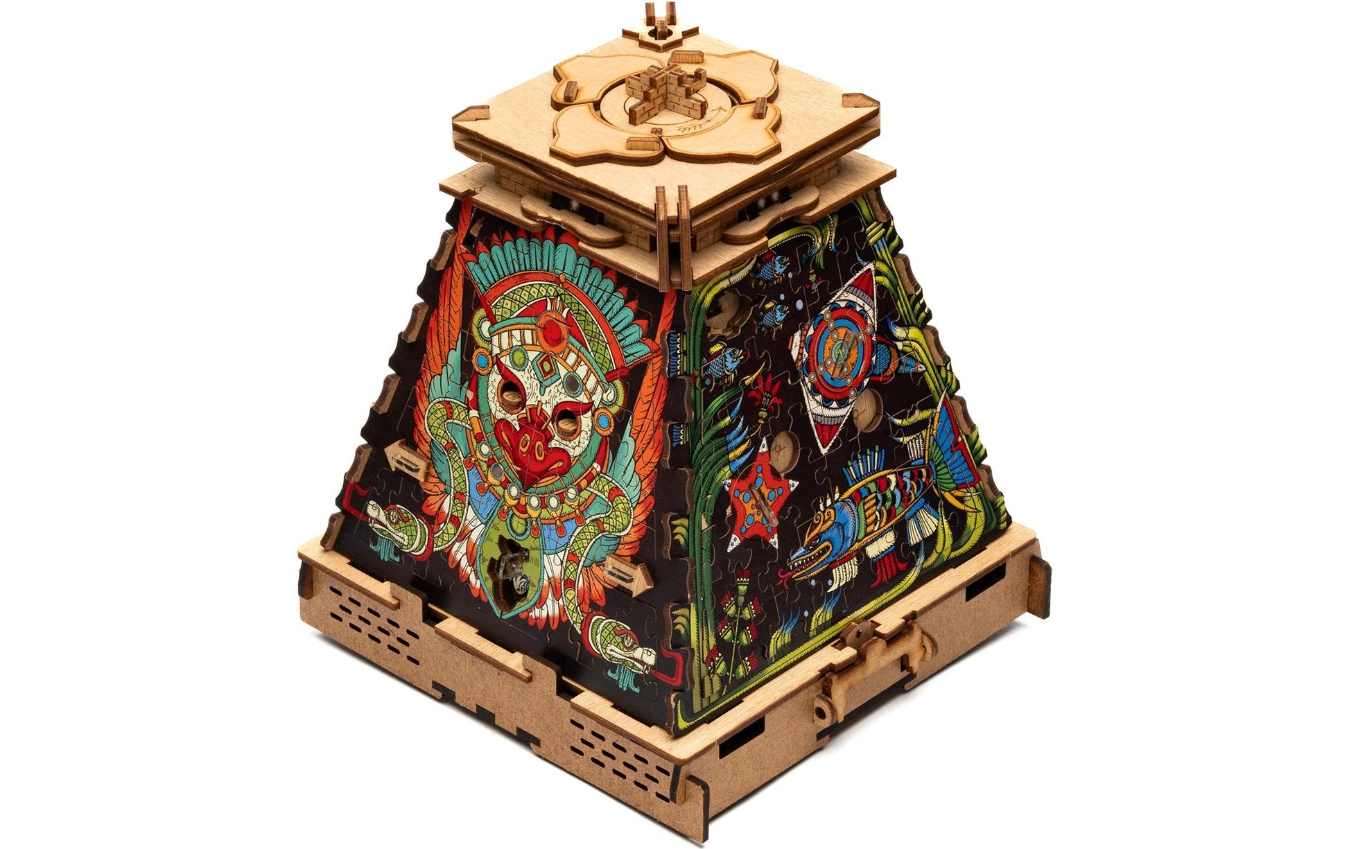 iDventure CluePuzzle – Die Sonnenpyramide – Logikspiel, 1–2 Spieler, ab 14 Jahren, 60 Min., DE