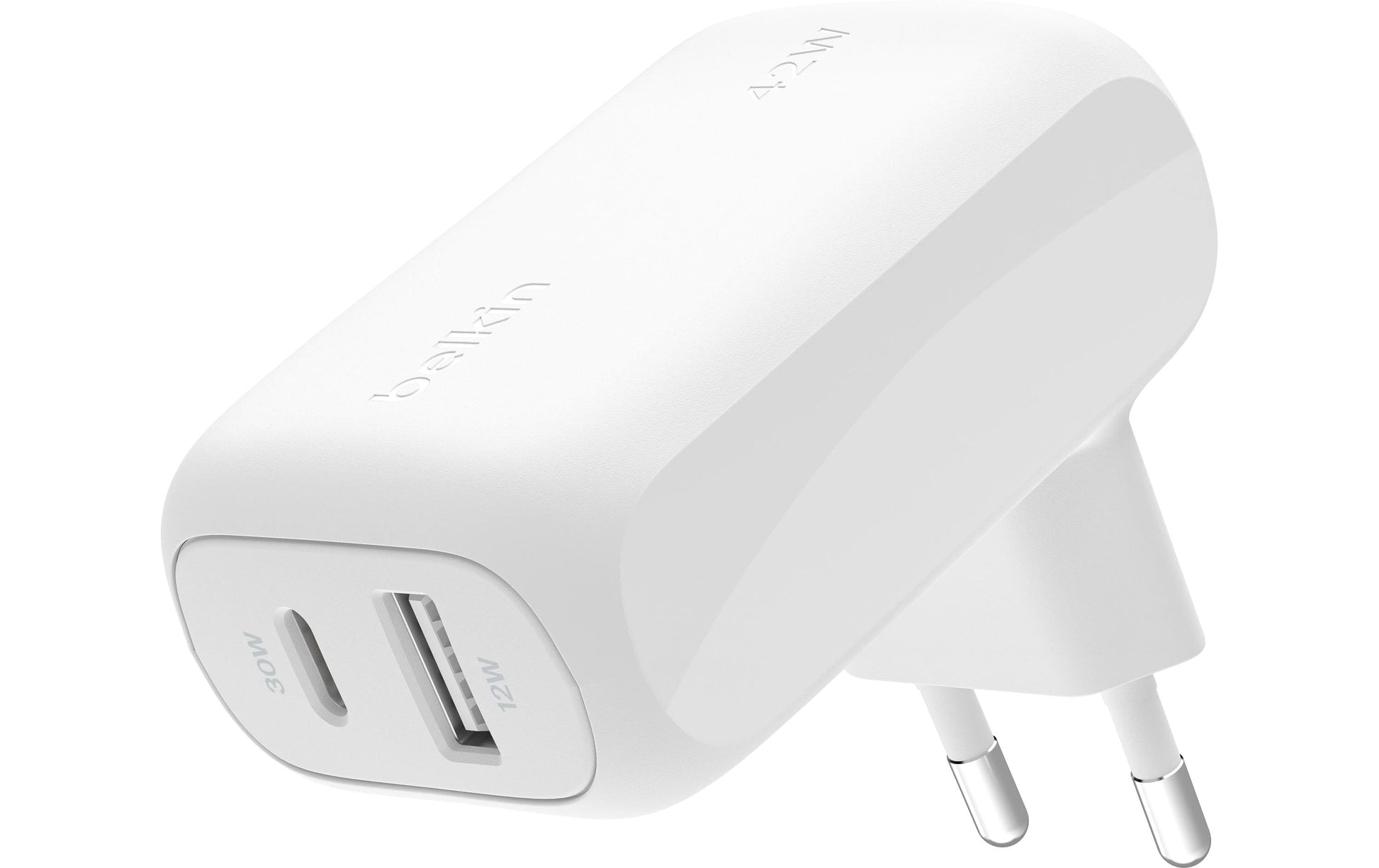 Belkin BOOSTCHARGE Netzteil – 42 W, 1× USB-C + 1× USB-A, PD, PPS