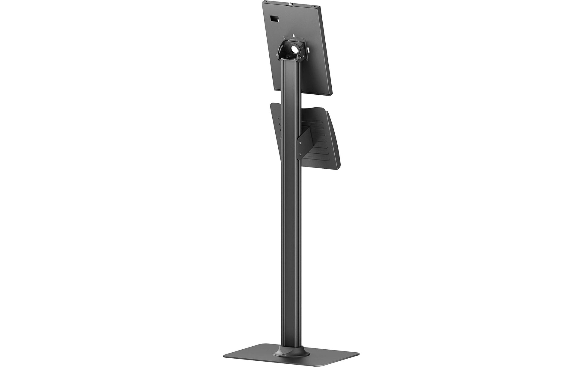 PureMounts Tablet-Bodenständer – für iPad 10,9" (8. Gen.), abschliessbar – Schwarz