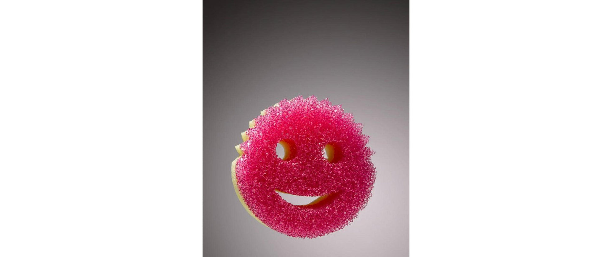 Scrub Daddy Spülschwamm Scrub Mommy – Schaumstoff, rund, für Küche, Ø 10,5 × 15,5 cm, pink, 1 Stk.