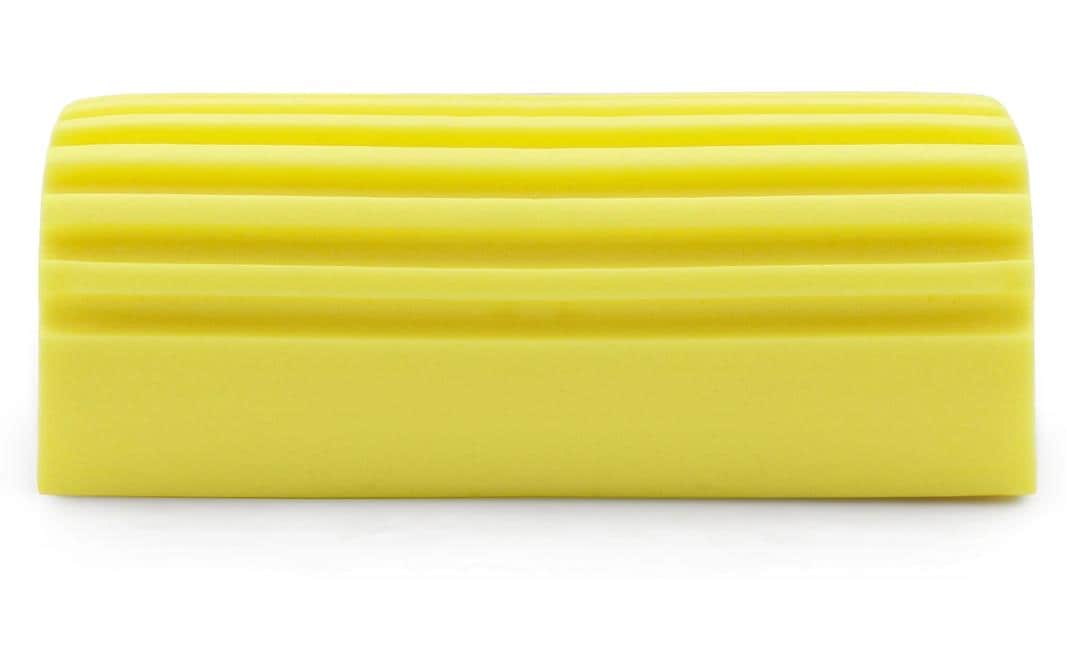 Scrub Daddy Schwammtuch Damp Duster – Naturschwamm, 16,2 × 7,1 cm, Gelb, 1 Stk.