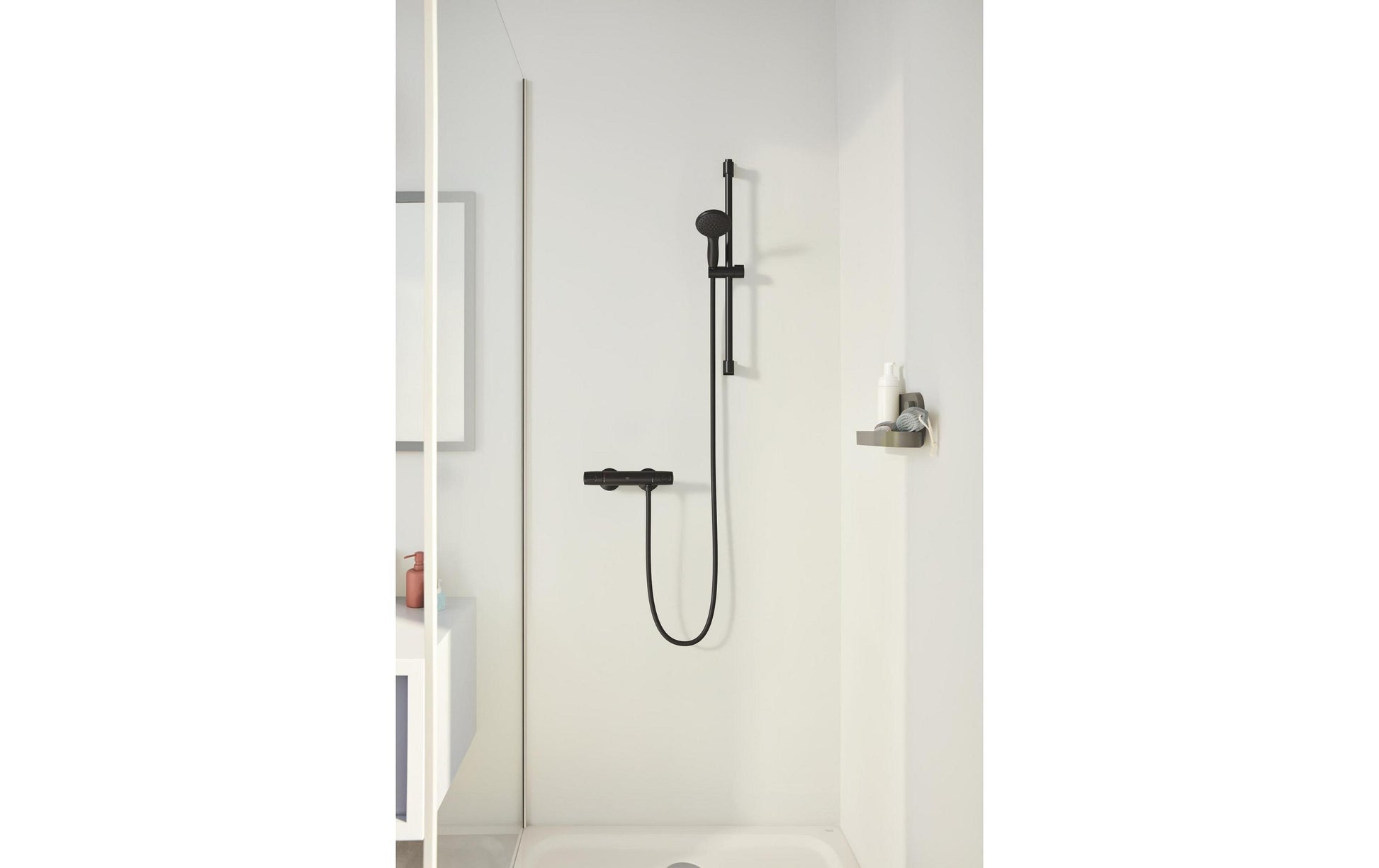 GROHE Duschsystem Start – Schlauch 175 cm, Metall, Schwarz