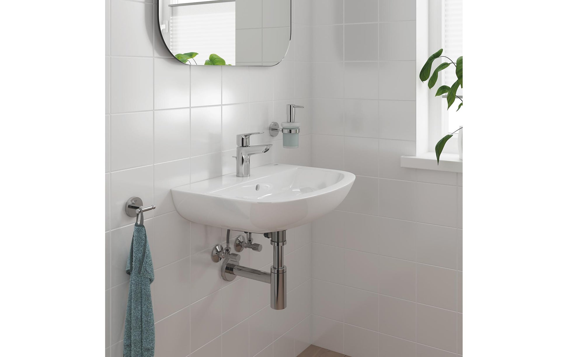 GROHE Start Cube – Toilettenpapierhalter – Chrom, zum Bohren