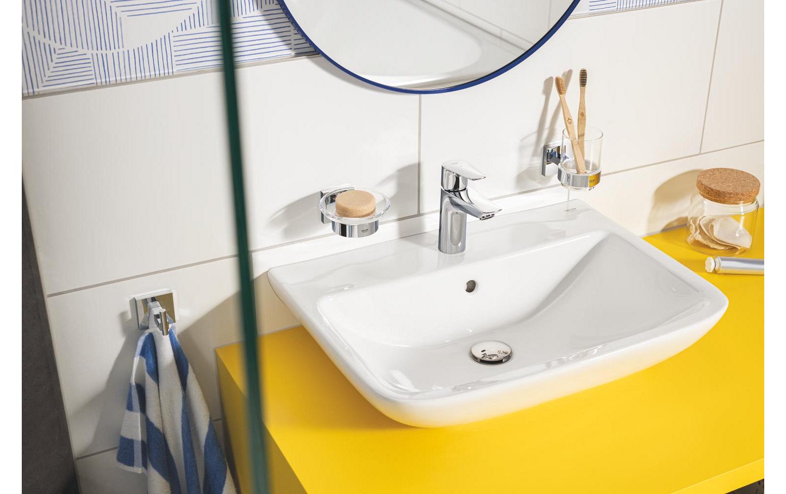 GROHE Haken Start Cube – Metall, zum Schrauben, Chrom
