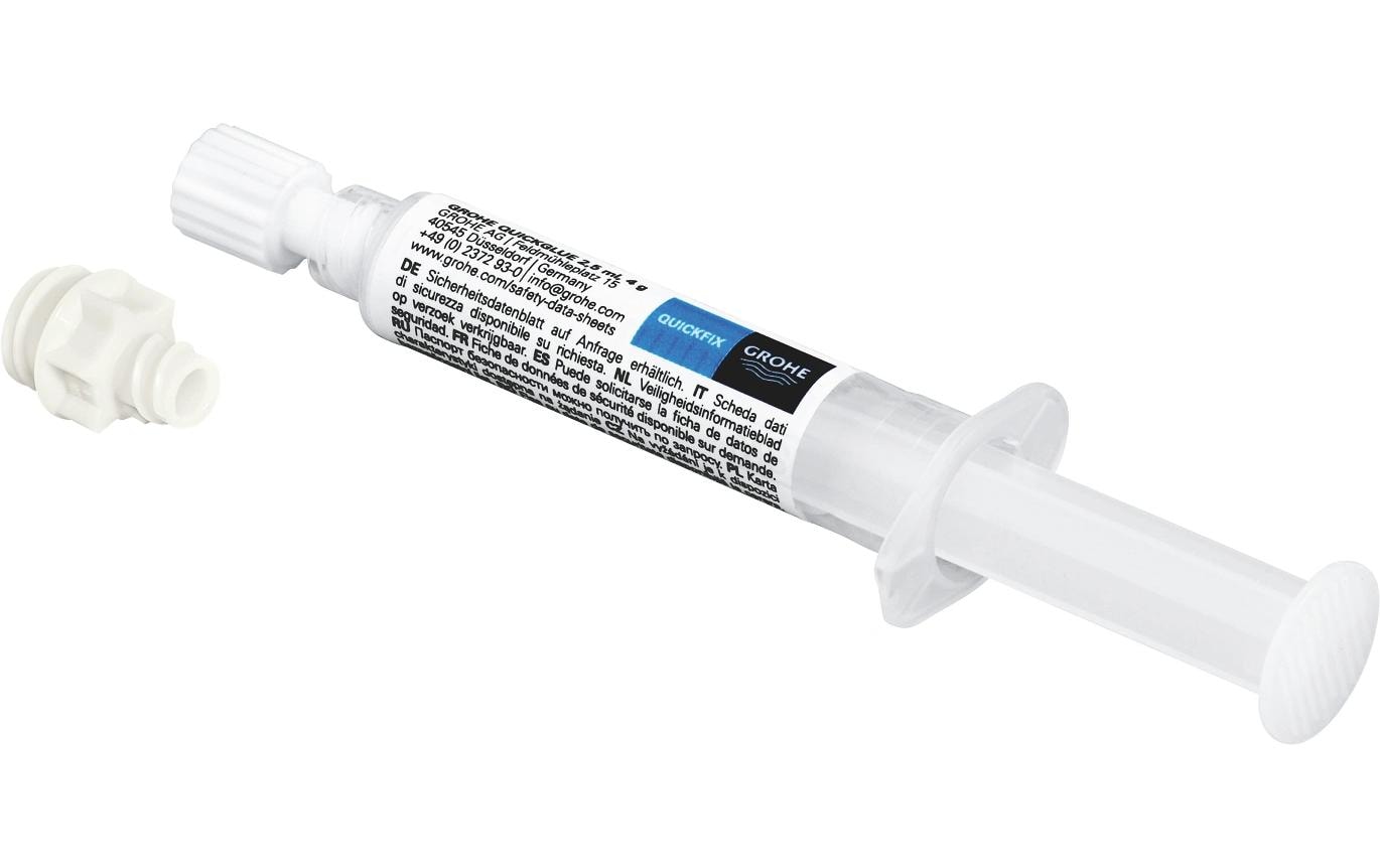 GROHE QuickGlue Montagekleber A1 – weiss – für Beton, Fliesen, Glas
