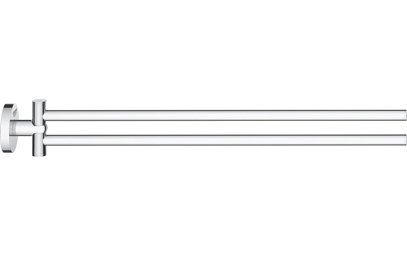 GROHE Start Doppelter Handtuchhalter – Bohren – Chrom – Metall