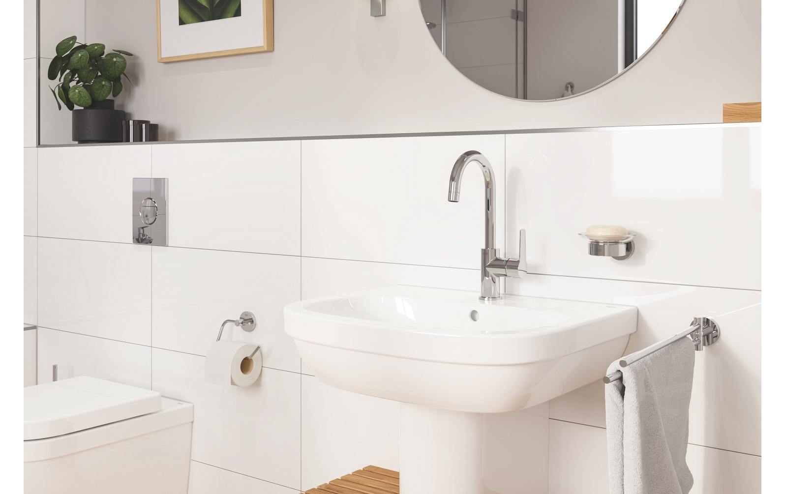 GROHE Start Doppelter Handtuchhalter – Bohren – Chrom – Metall