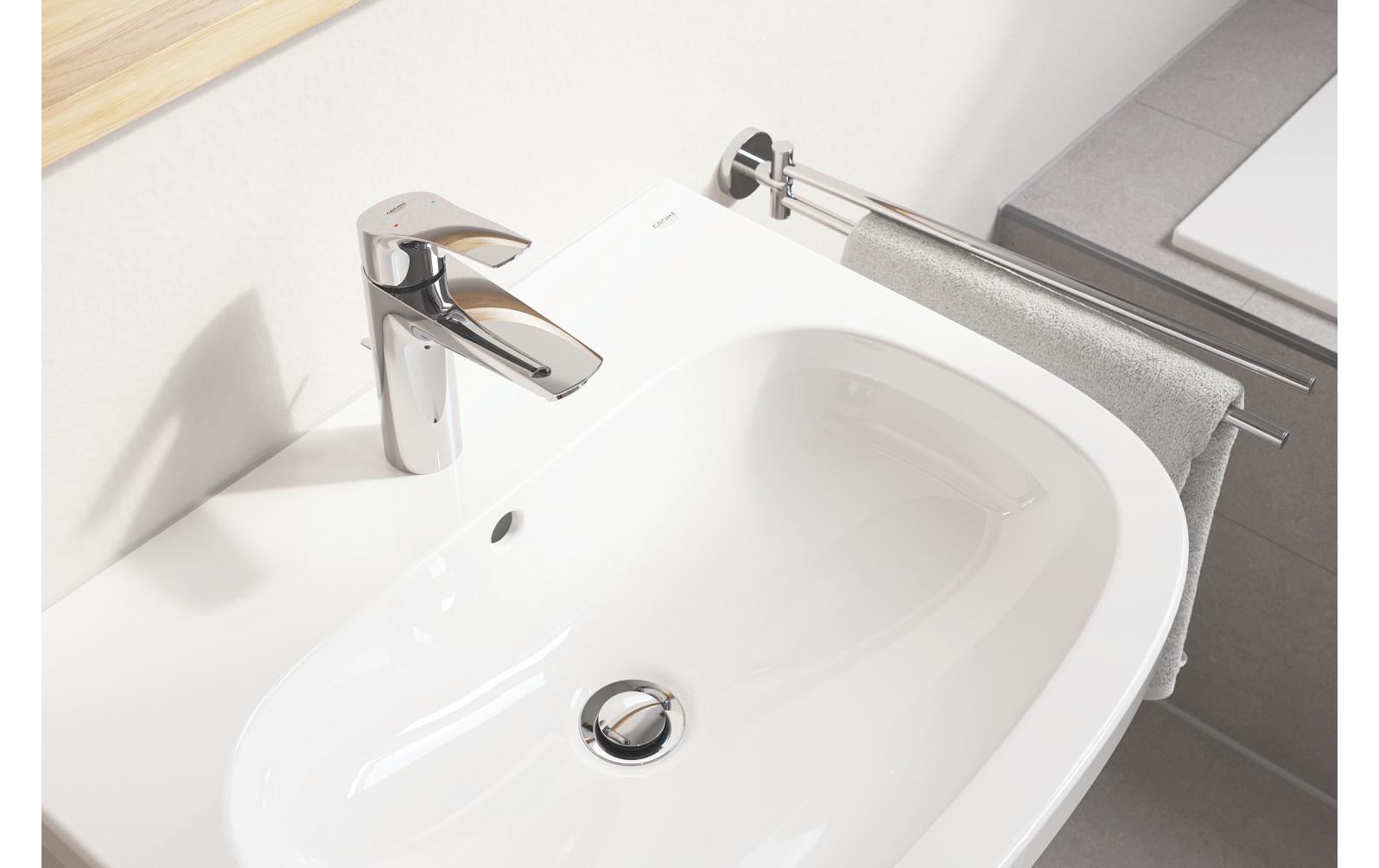 GROHE Start Doppelter Handtuchhalter – Bohren – Chrom – Metall