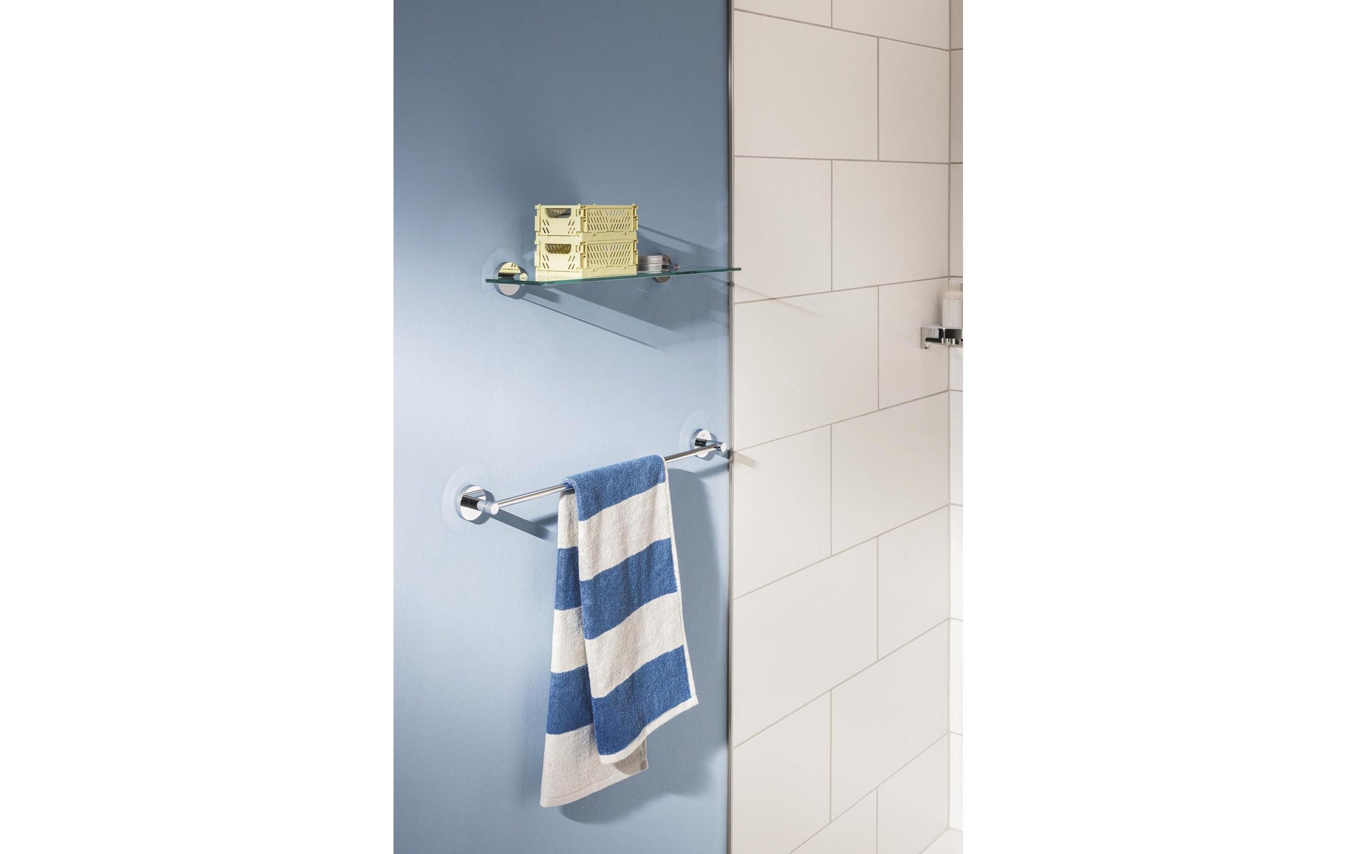GROHE Handtuchhalter Start – 60 cm, Metall, Chrom, zum Schrauben