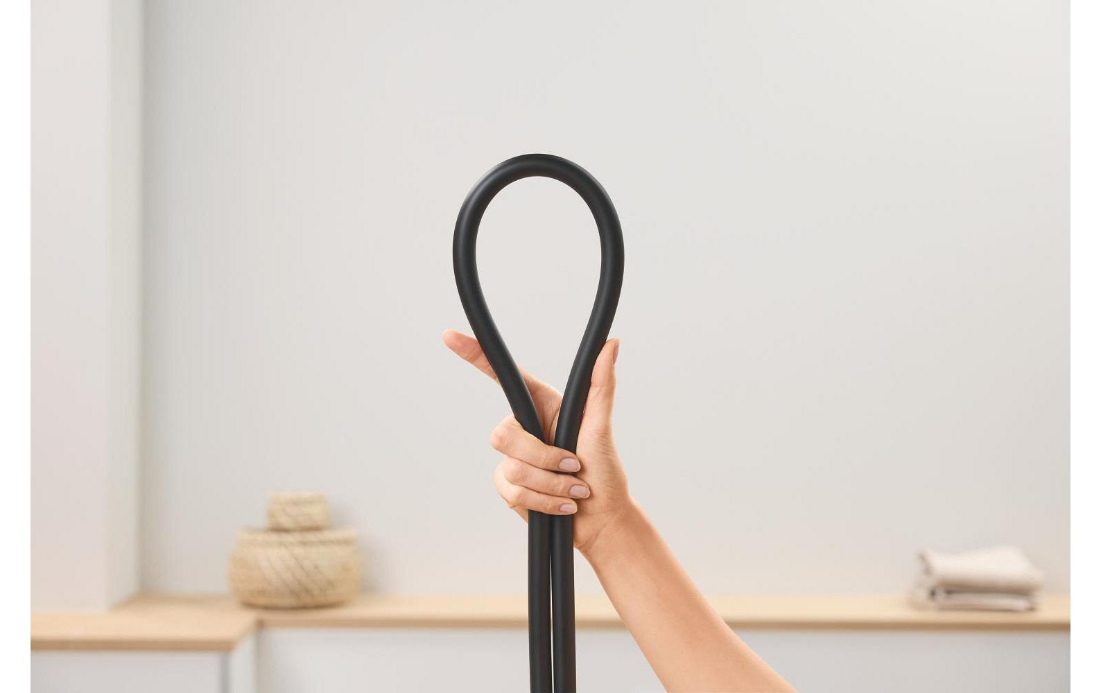 GROHE VitalioFlex Trend Duschschlauch – 175 cm, Kunststoff, 1/2", Schwarz