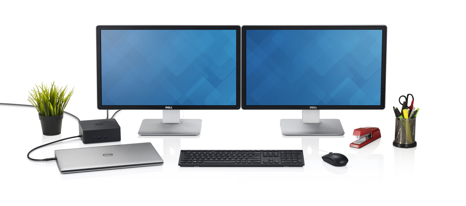 DELL TB16 Dockingstation – Thunderbolt 3, 2× DP, 1× HDMI, 5× USB-A, GbE, 3,5 mm Audio, für Dell XPS/Precision