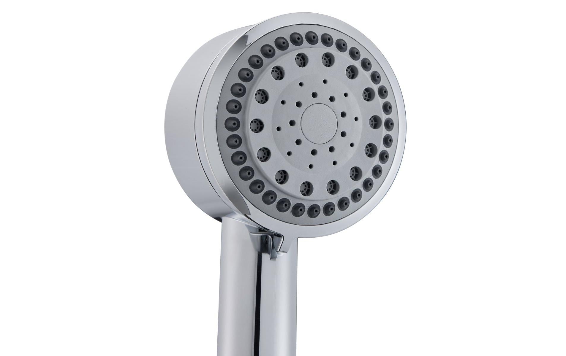 Diaqua Handbrause Baronessa Ghiera – ABS, G1/2-Anschluss, 3 Strahlarten, Chrom