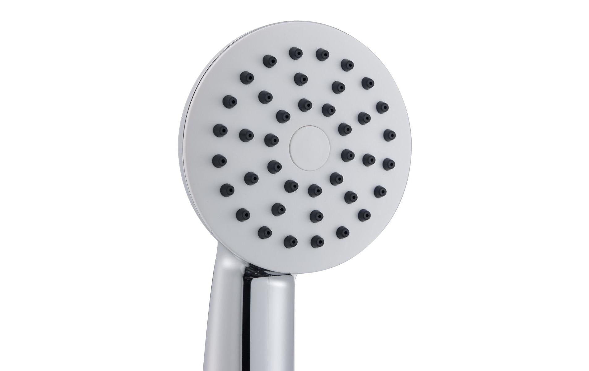 Diaqua Handbrause Duchessa – ABS/Silikon, Anschluss G1/2, 23,9×8,8 cm, Verchromt