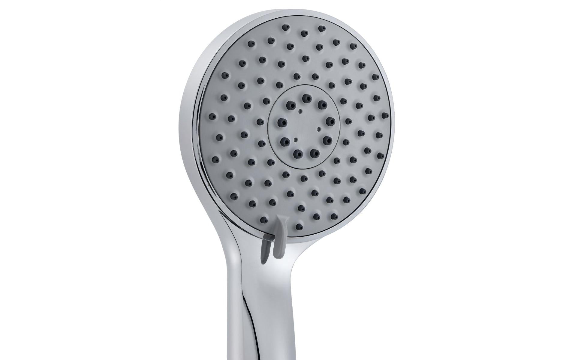 Diaqua Handbrause Concentric – Ø10,6 cm, ABS/Silikon, Chrom, für G1/2 (1/2")