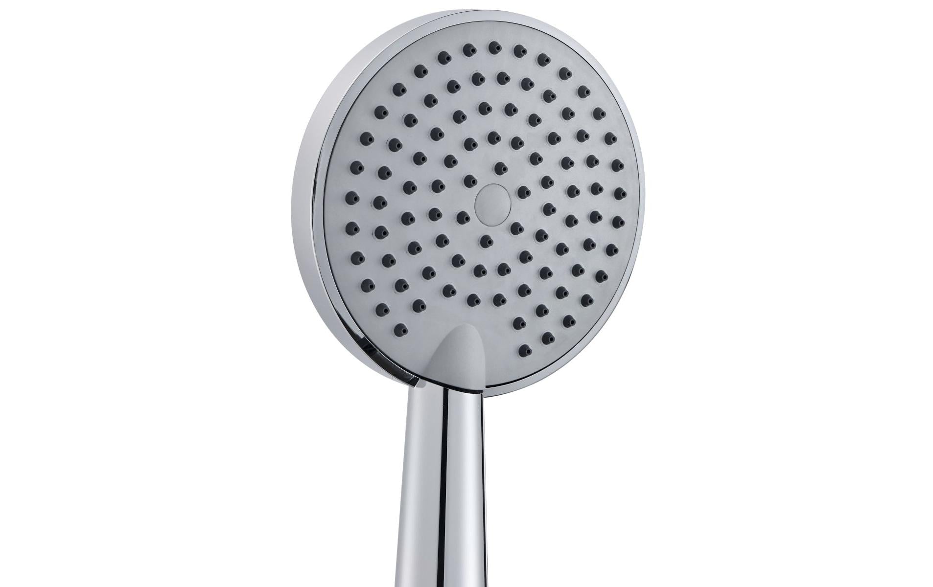 Diaqua Duschbrause Aria 100 – ABS/Silikon, Anschluss G1/2, Chrom