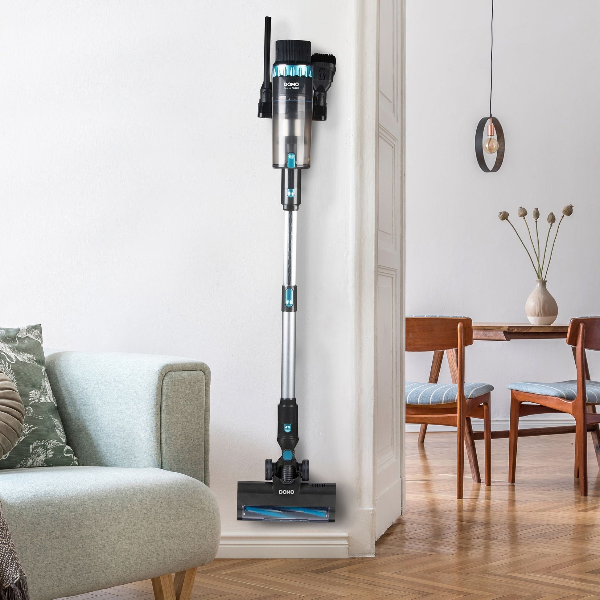Domo Akkusauger DO244SV – 60 min, 0,8 l, Akkubetrieb, 30 V