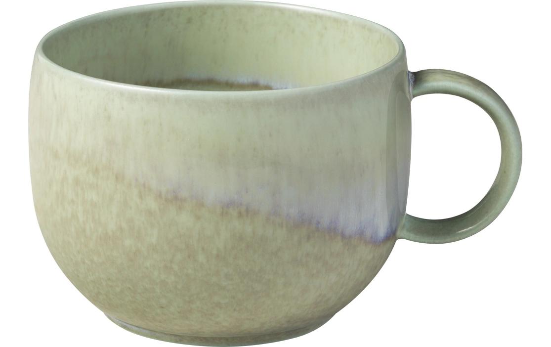 Villeroy & Boch Perlemor Alga Espressotasse – 0,06 l, Porzellan, Grün, spülmaschinenfest, mikrowellenfest, 6er Set
