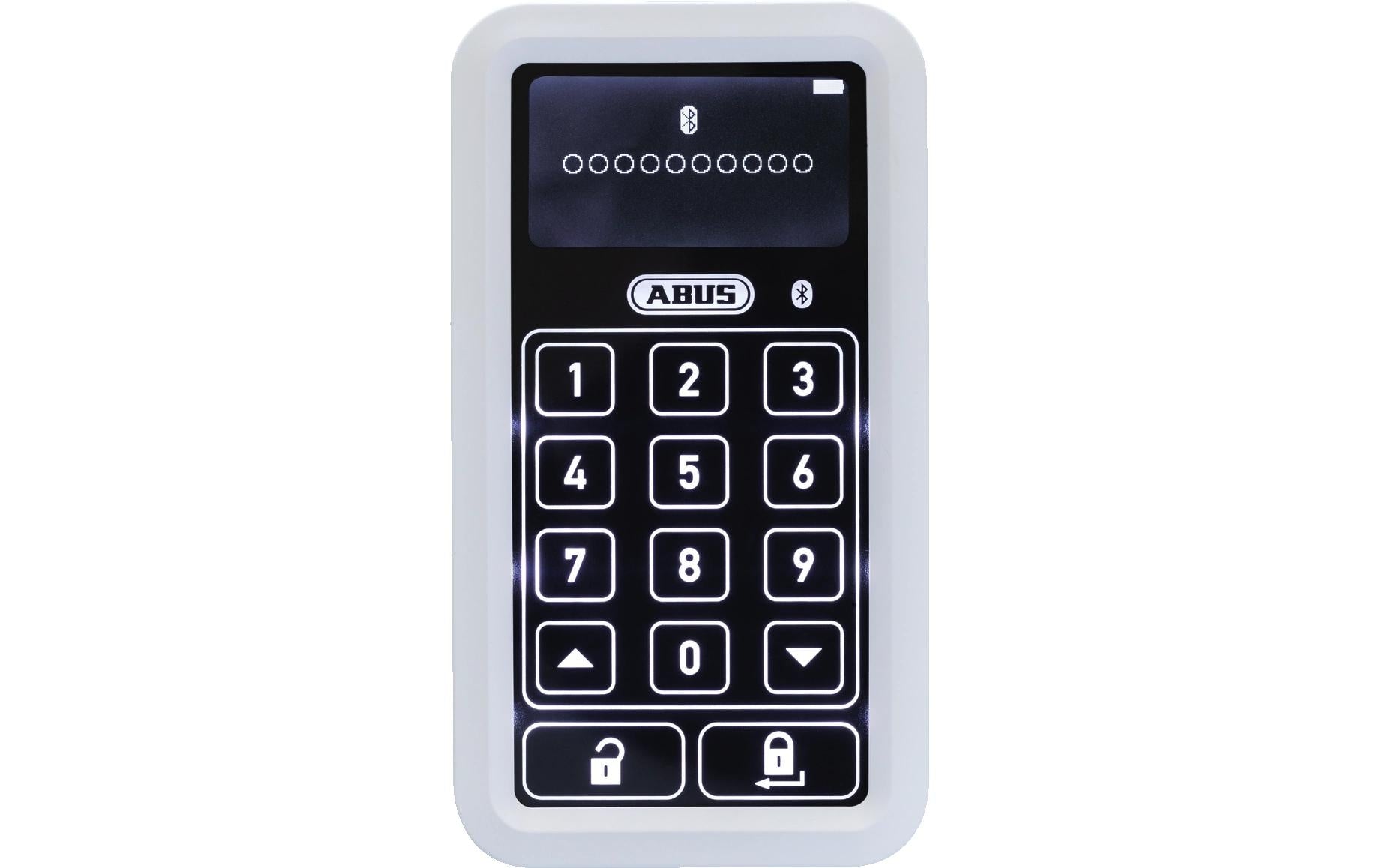 ABUS HomeTec Pro CFT3100W Zugangskontrollleser – Tastatur, BT, Aussen, Wandmontage, Batteriebetrieb, Weiss
