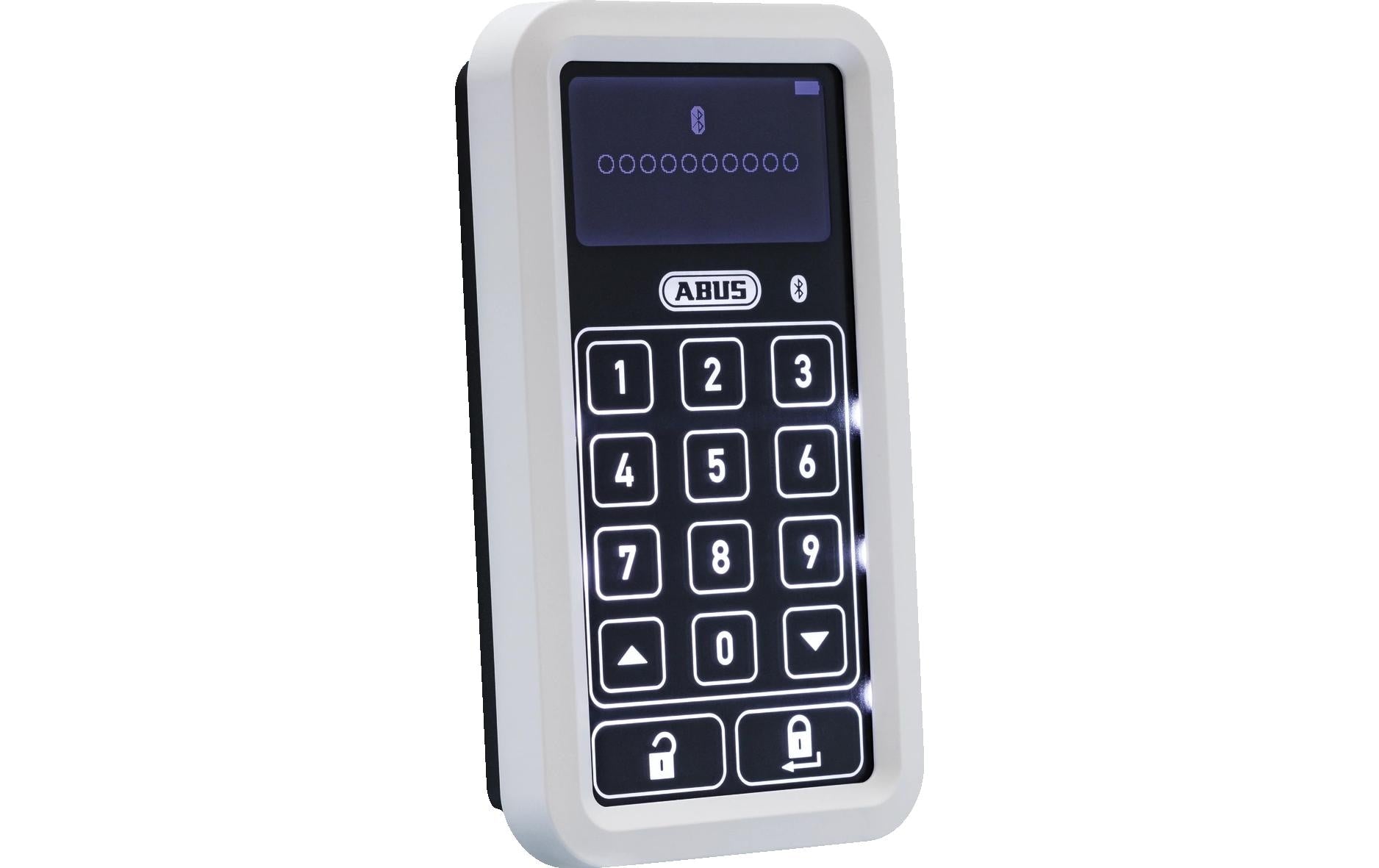 ABUS HomeTec Pro CFT3100W Zugangskontrollleser – Tastatur, BT, Aussen, Wandmontage, Batteriebetrieb, Weiss