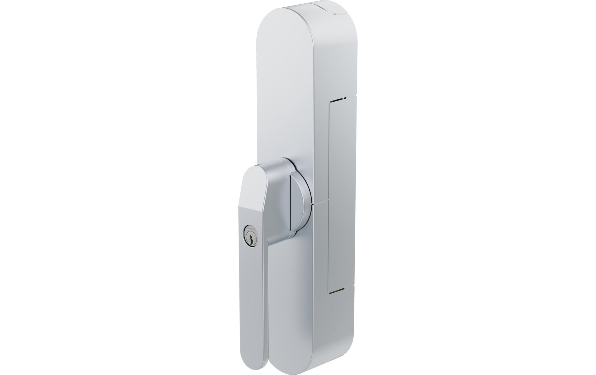 ABUS WINTECTO One FCA4100S Intelligentes Torschloss – BT, App, Balkontür, Batteriebetrieb, Silber, 63×92×300 m