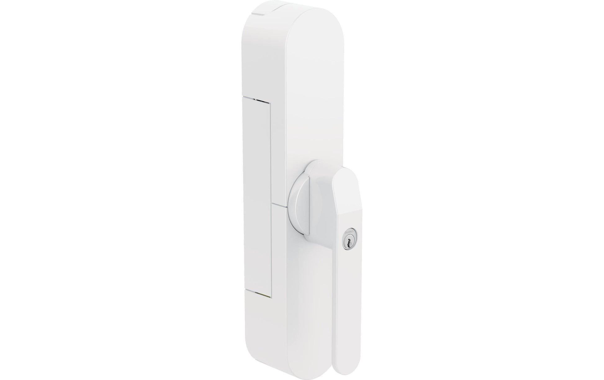 ABUS WINTECTO One FCA4100W Smart-Vorhängeschloss – BT, Batteriebetrieben (AA), Weiss, 63×92×300 mm
