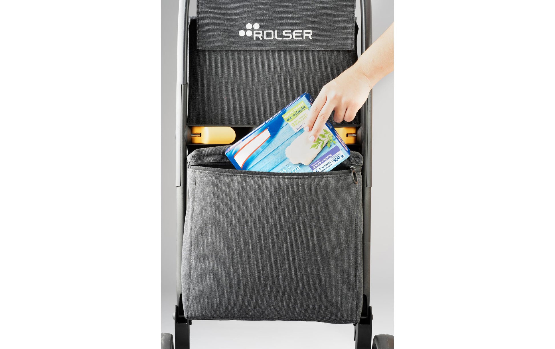 Rolser Stofftasche, Schwarz, 460×1130×410 mm, 40 kg