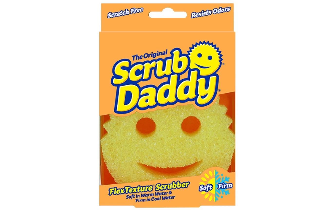 Scrub Daddy Naturschwamm Original – 15,5 × 10,5 cm, gelb, 1 Stk.