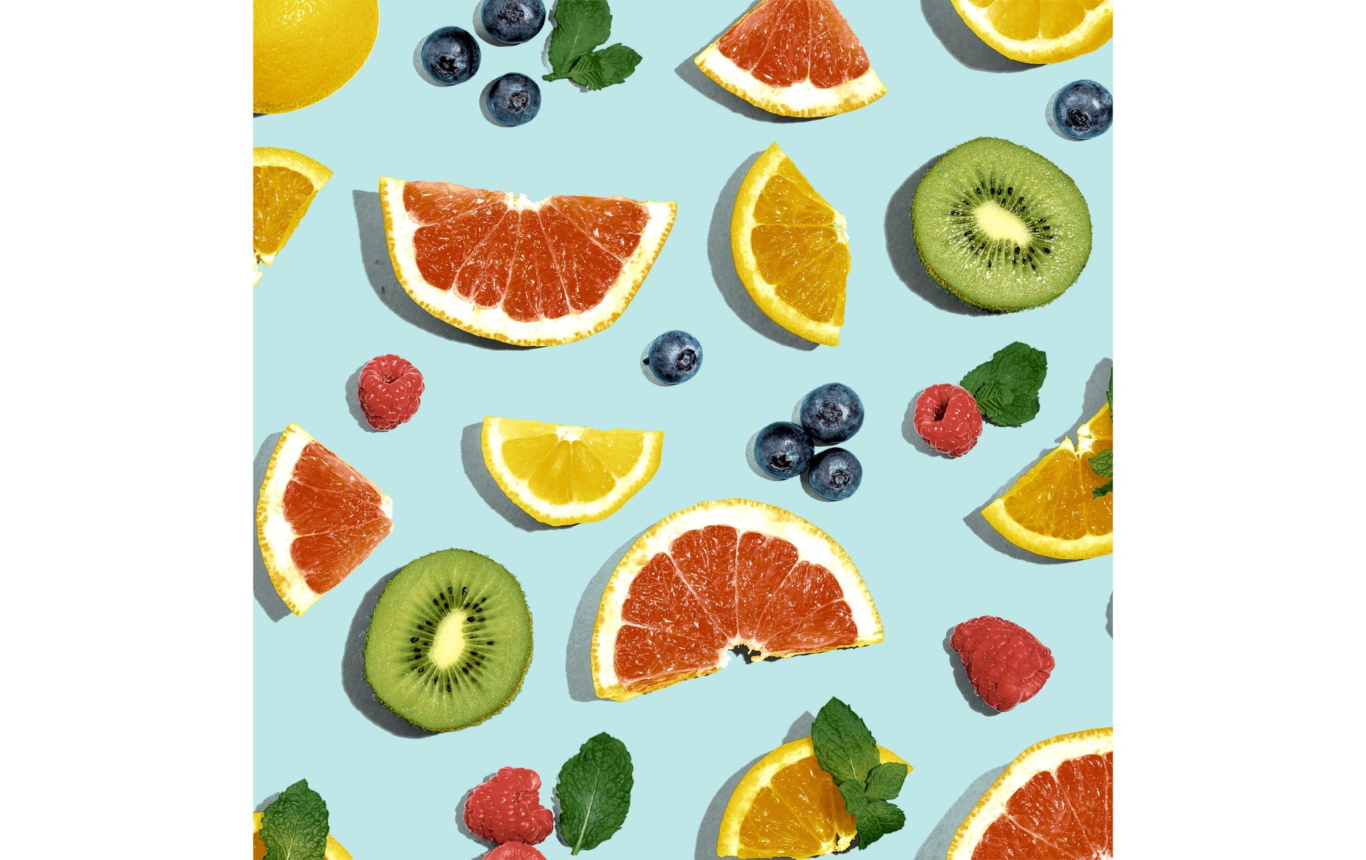 Paper + Design Servietten Summer Fruity – 33 × 33 cm, 3-lagig – 20 Stück