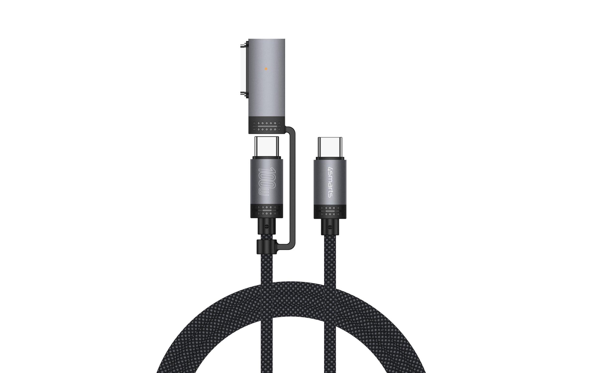 4smarts USB-Kabel, USB-C zu MagSafe 3, 2 m, USB 3, Lade-/Datenkabel