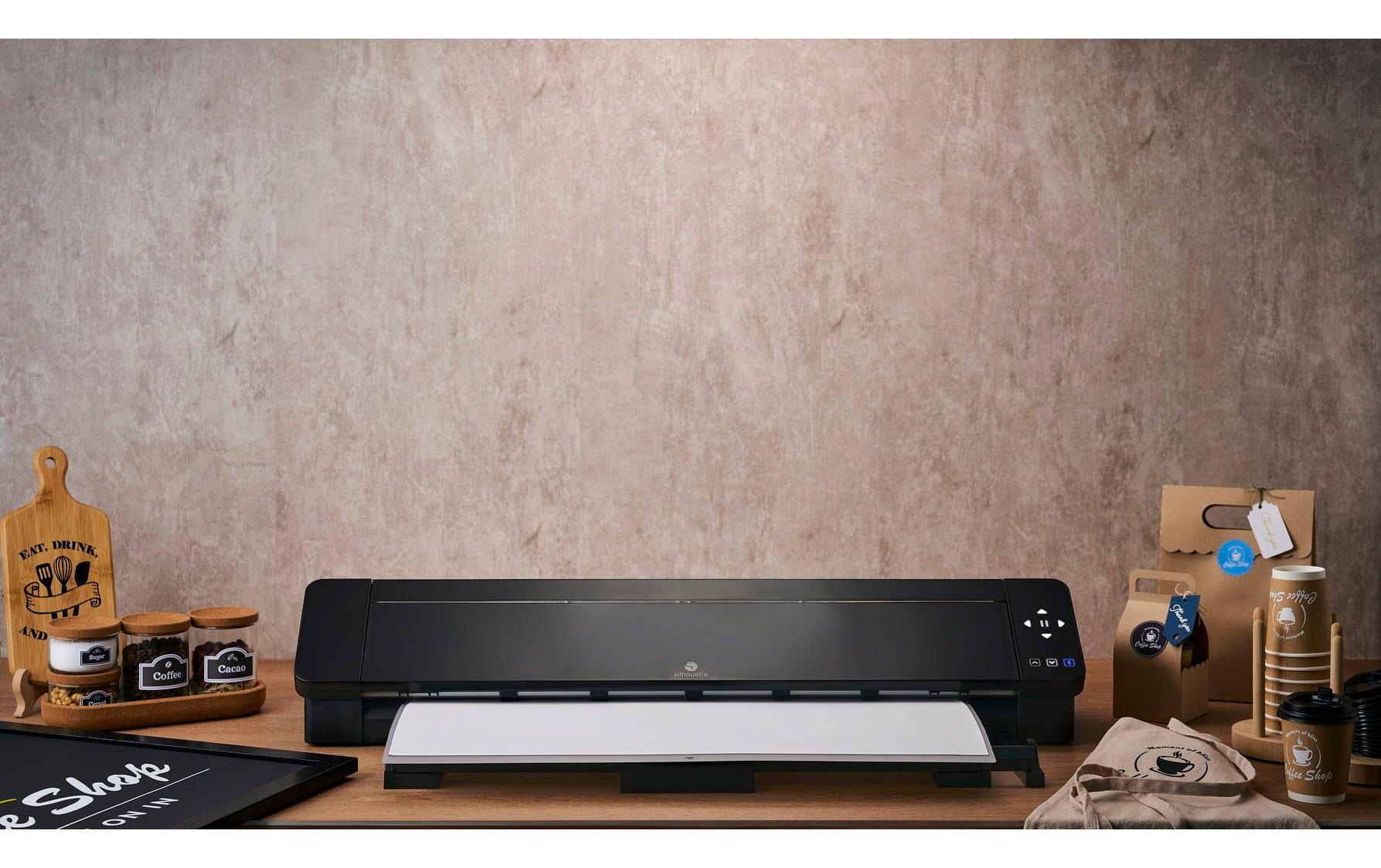 Silhouette Schneideplotter Cameo Pro MK-II – max. Breite 590 mm, Materialdicke 3 mm, schwarz