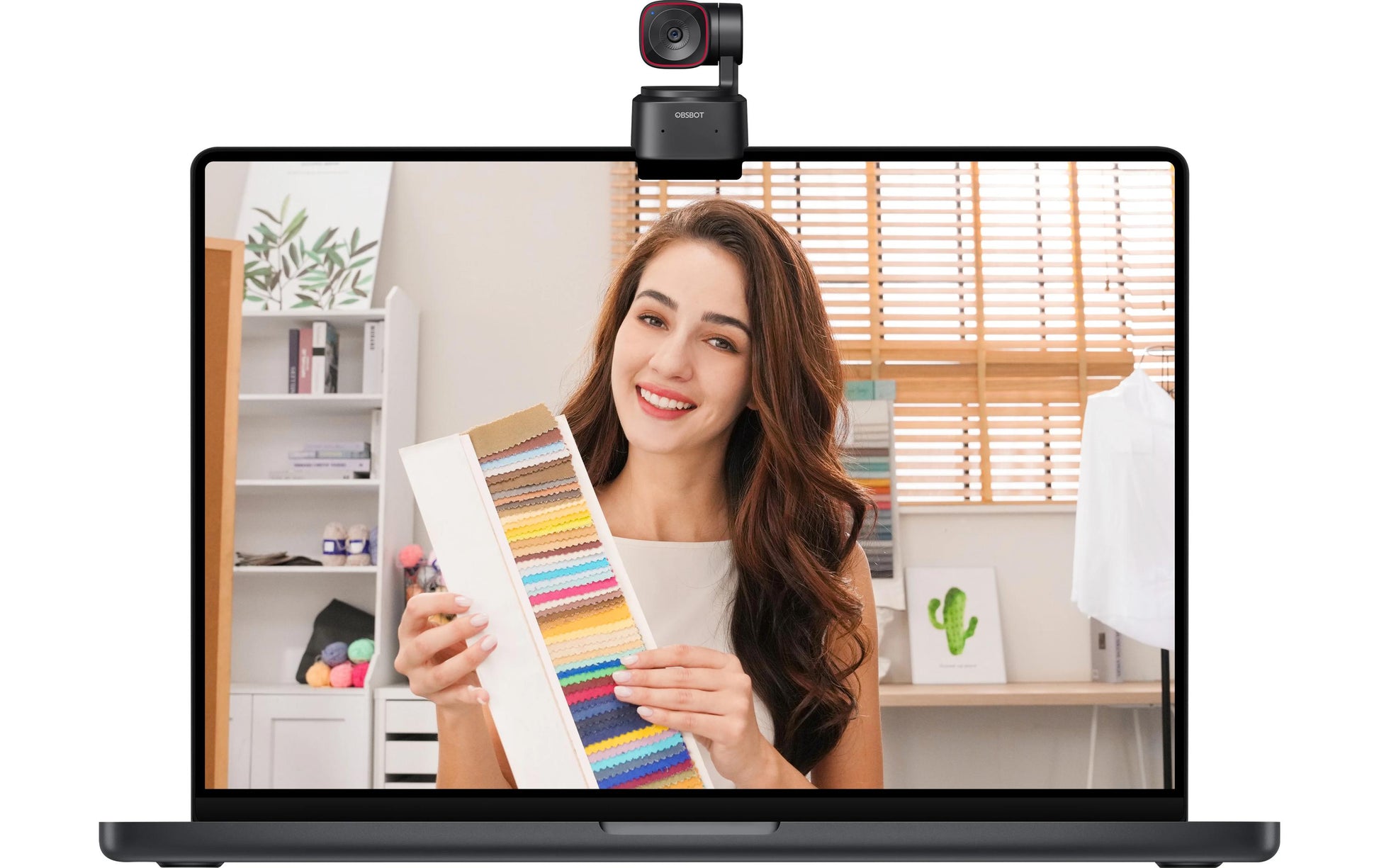 OBSBOT Tiny 2 Lite – Webcam – 4K, USB 2.0, Autofokus, Auto-Framing, PTZ, 4× Digitalzoom, 90° Sichtfeld