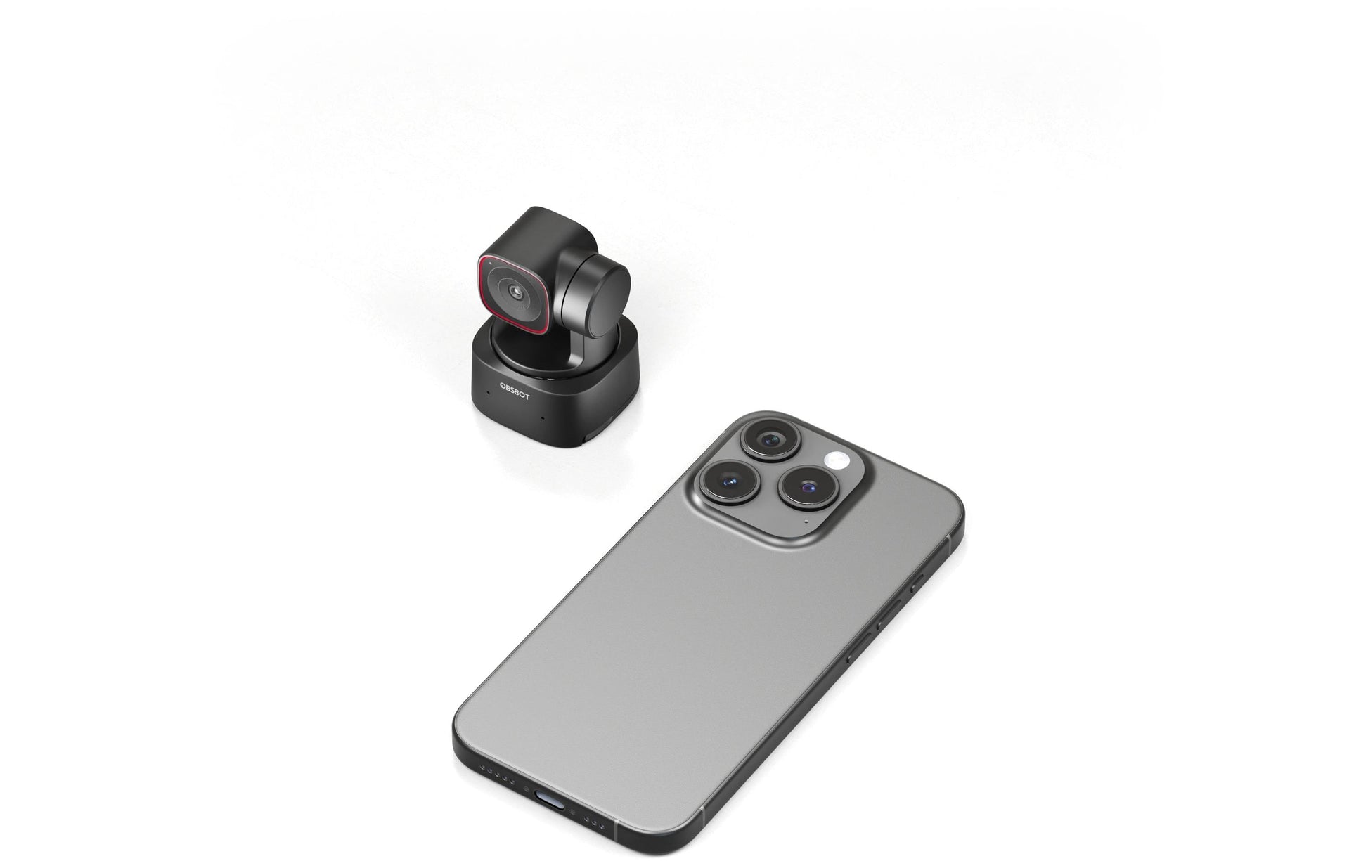 OBSBOT Tiny 2 Lite – Webcam – 4K, USB 2.0, Autofokus, Auto-Framing, PTZ, 4× Digitalzoom, 90° Sichtfeld