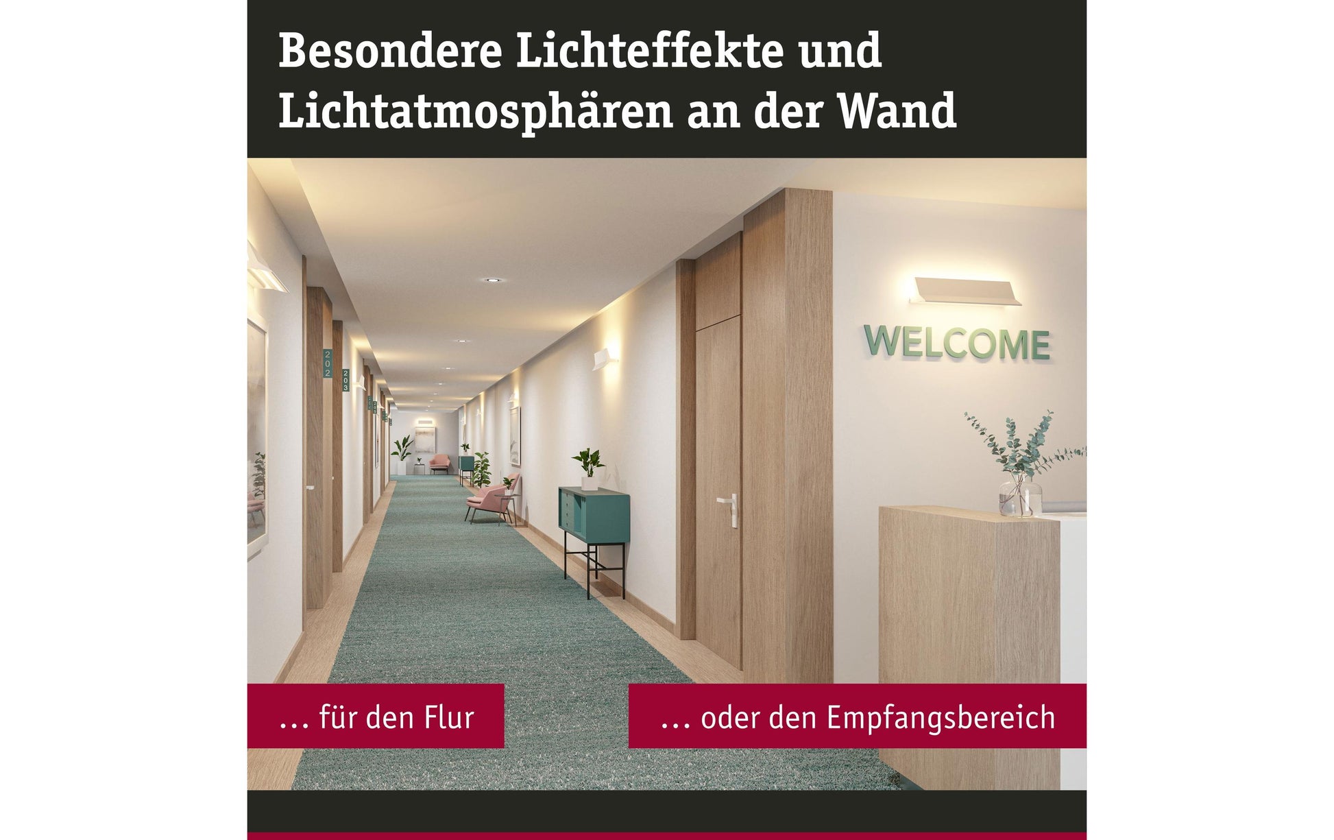 Paulmann Wandleuchte Stine WL – 970 lm, 2700–6500 K, ZigBee, weiss