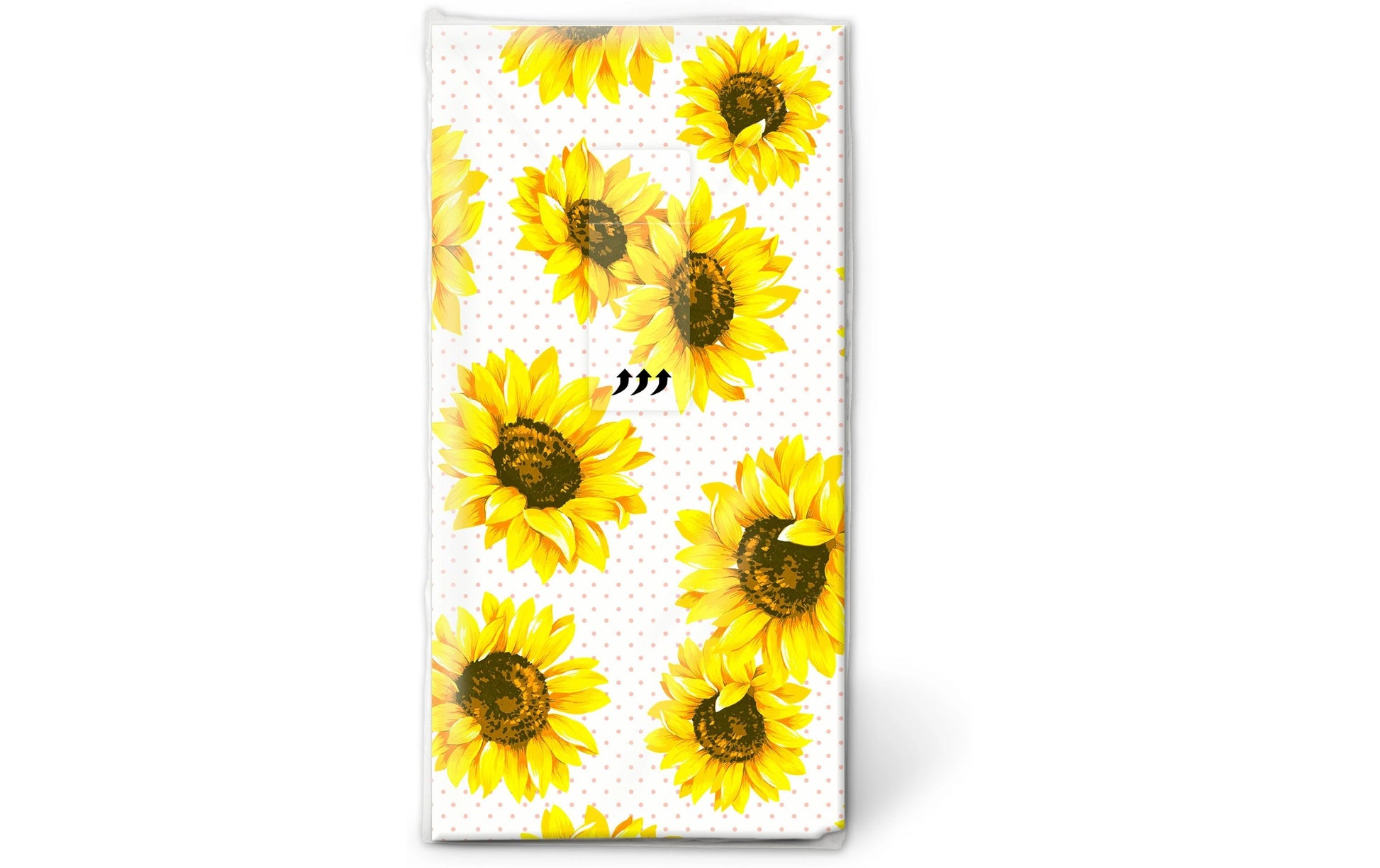 Paper + Design Sunflowergarden Taschentücher – 4-lagig, 215 × 220 mm – 10 Taschentücher