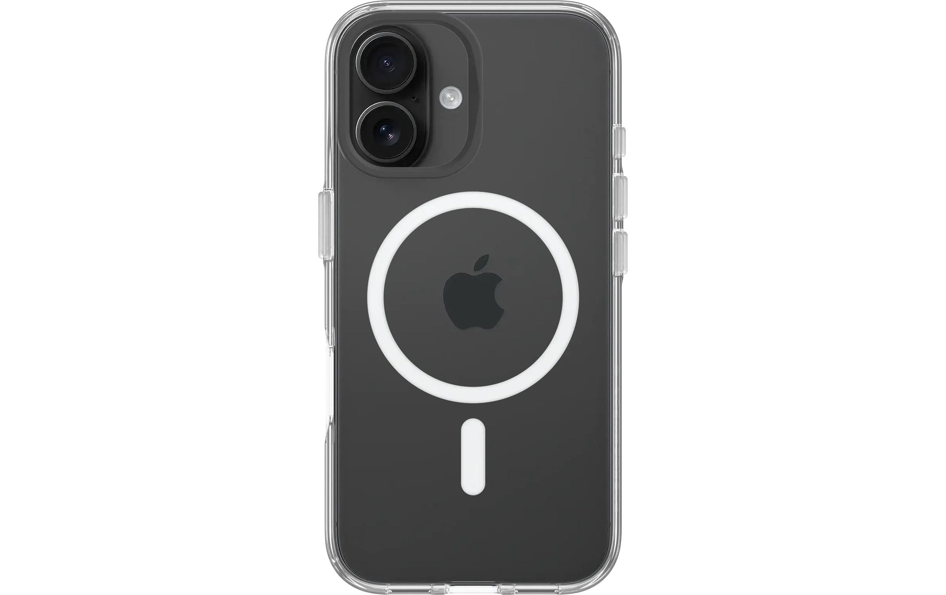 RhinoShield Backcover – für Apple iPhone 16 – transparent – Kunststoff – MagSafe-kompatibel