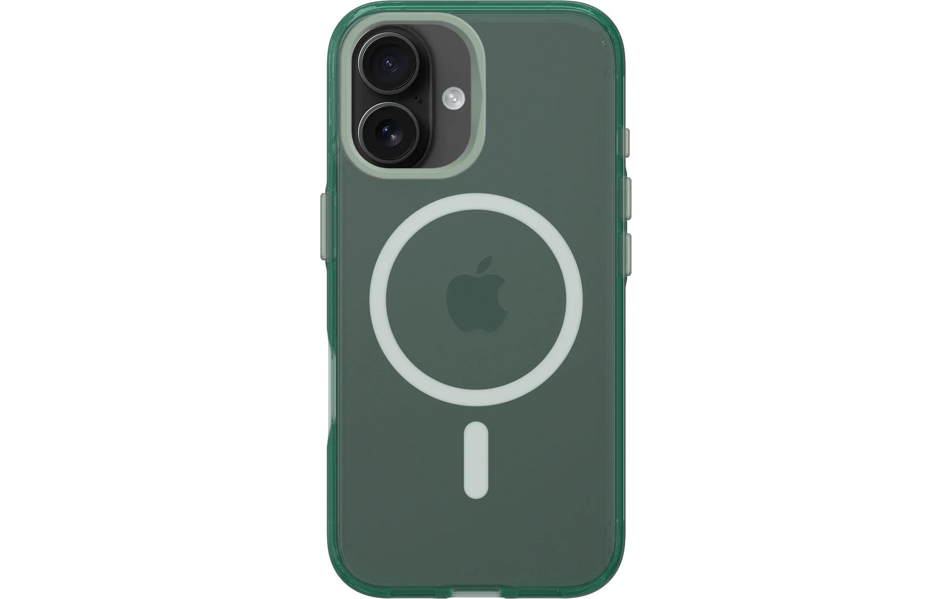 RhinoShield Jelly Tint Backcover – für Apple iPhone 16, MagSafe, Recycling-Kunststoff, Moody Green