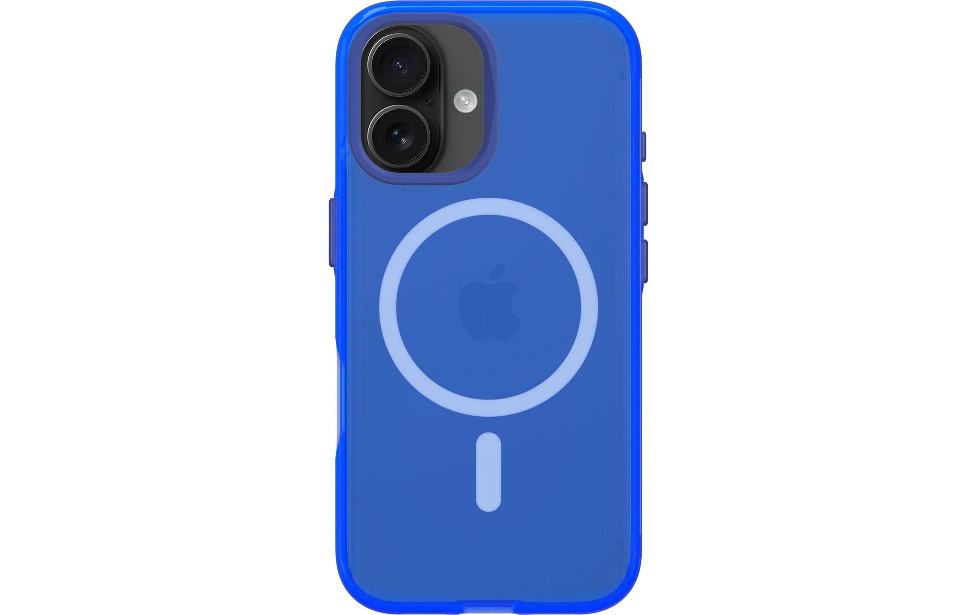 RhinoShield Backcover Jelly Tint – für Apple iPhone 16 – Cyber Blue – MagSafe-kompatibel