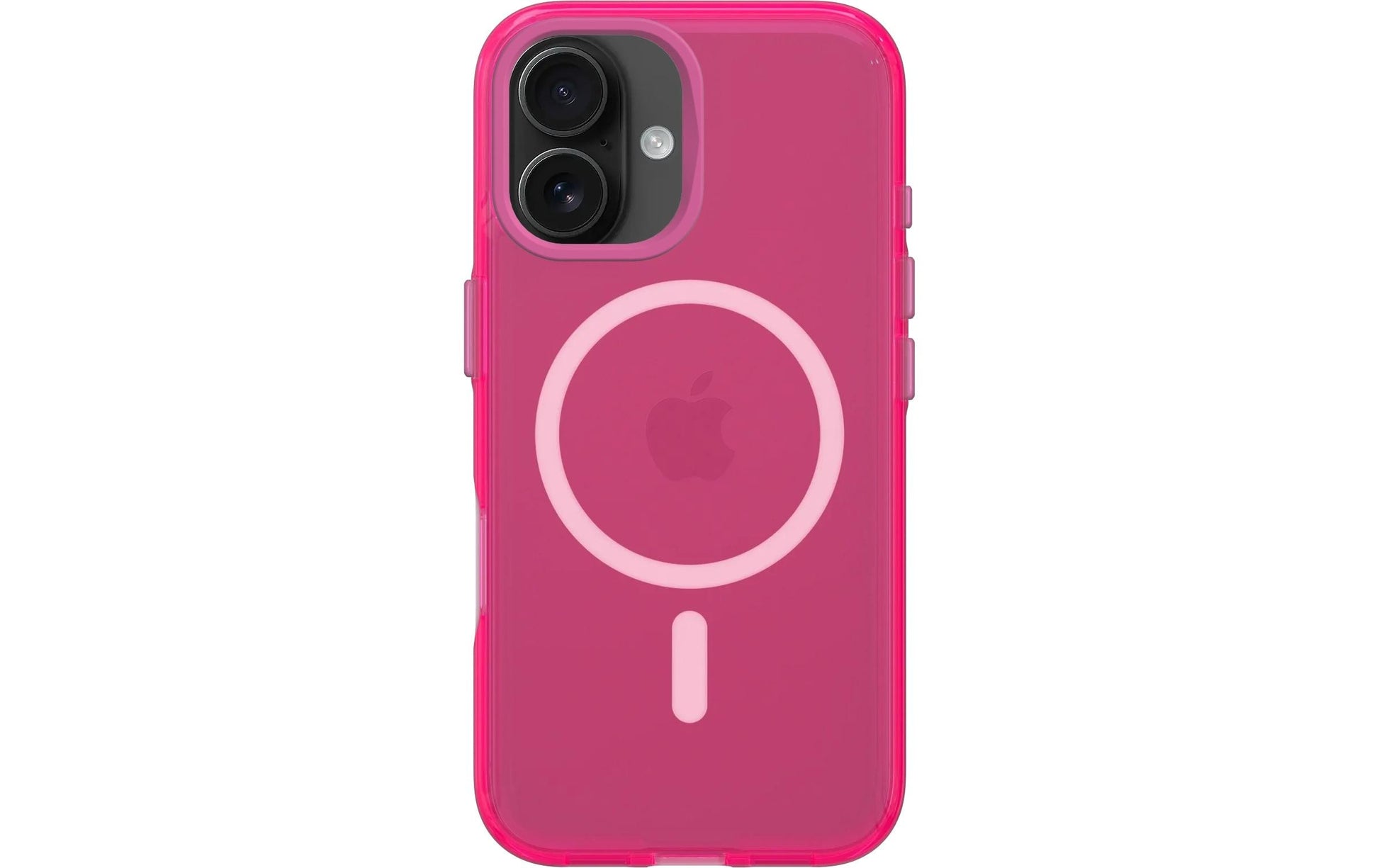 RhinoShield Jelly Tint Backcover – für Apple iPhone 16, Polyester+TPE, Fancy Pink, bis 3,5 m Sturzsicherheit