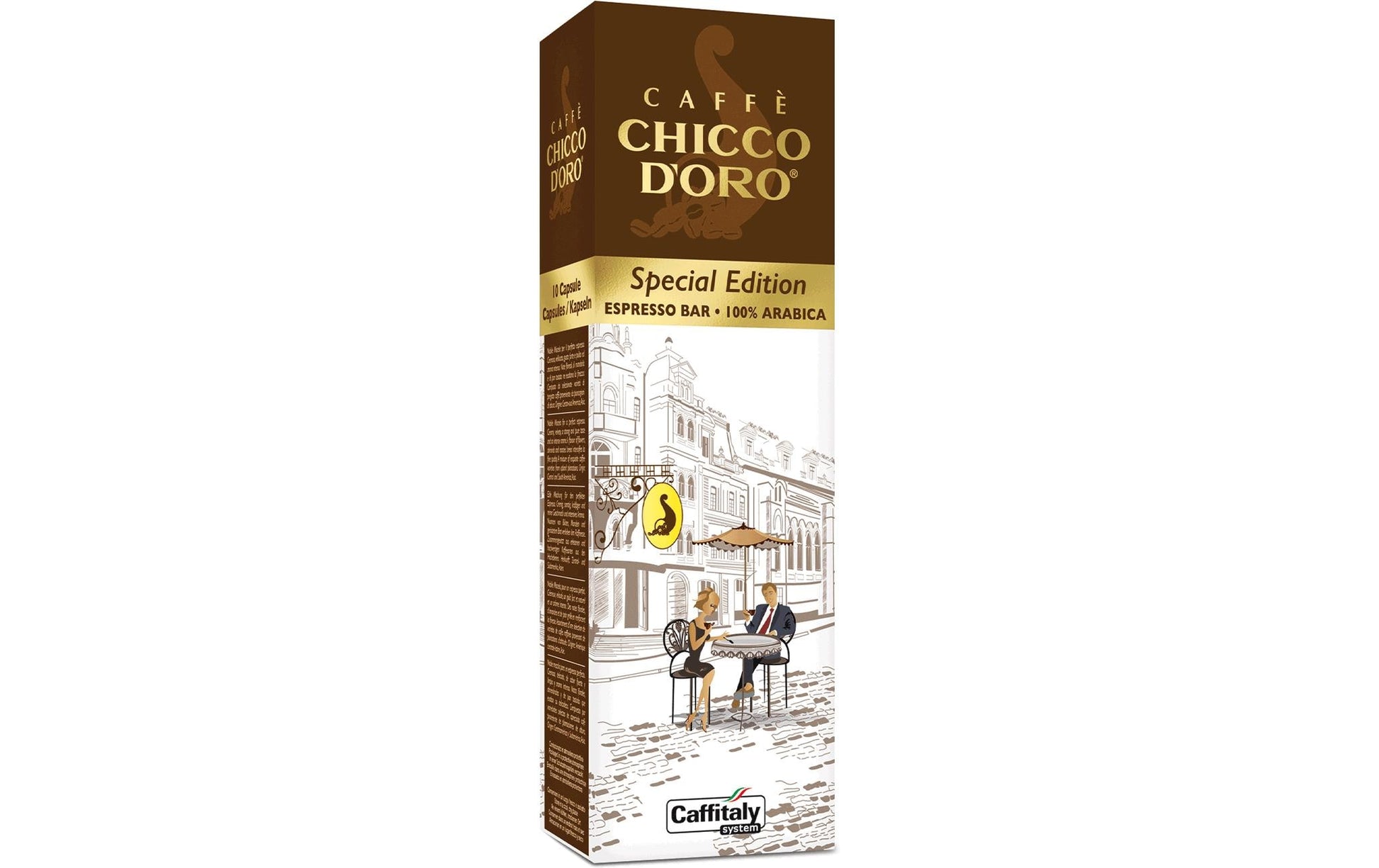 Chicco d'Oro Espresso Bar – Kapseln für Caffitaly – Espresso, Intensität 6, 10 Kapseln