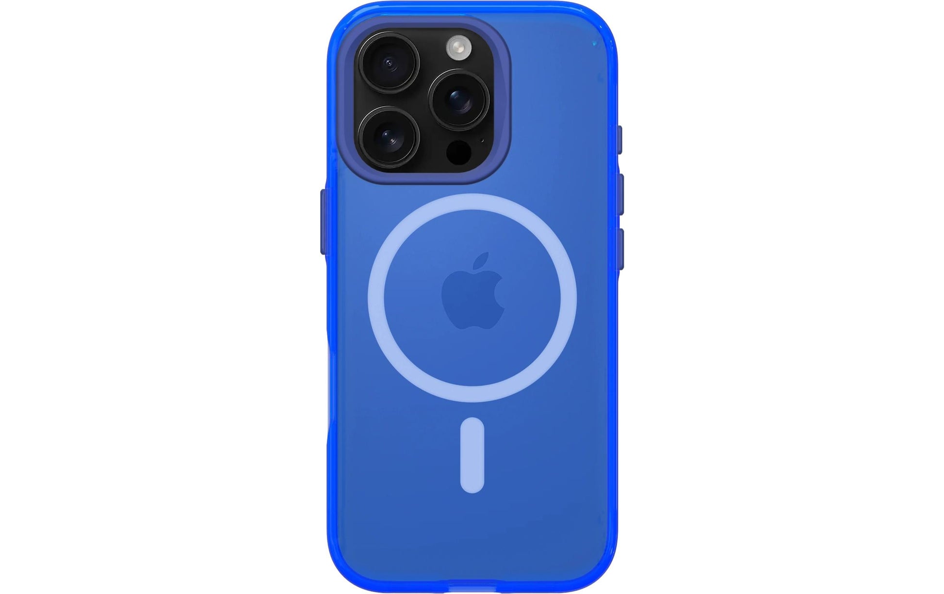 RhinoShield Backcover Jelly Tint – für Apple iPhone 16 Pro – Cyber Blue, MagSafe-kompatibel