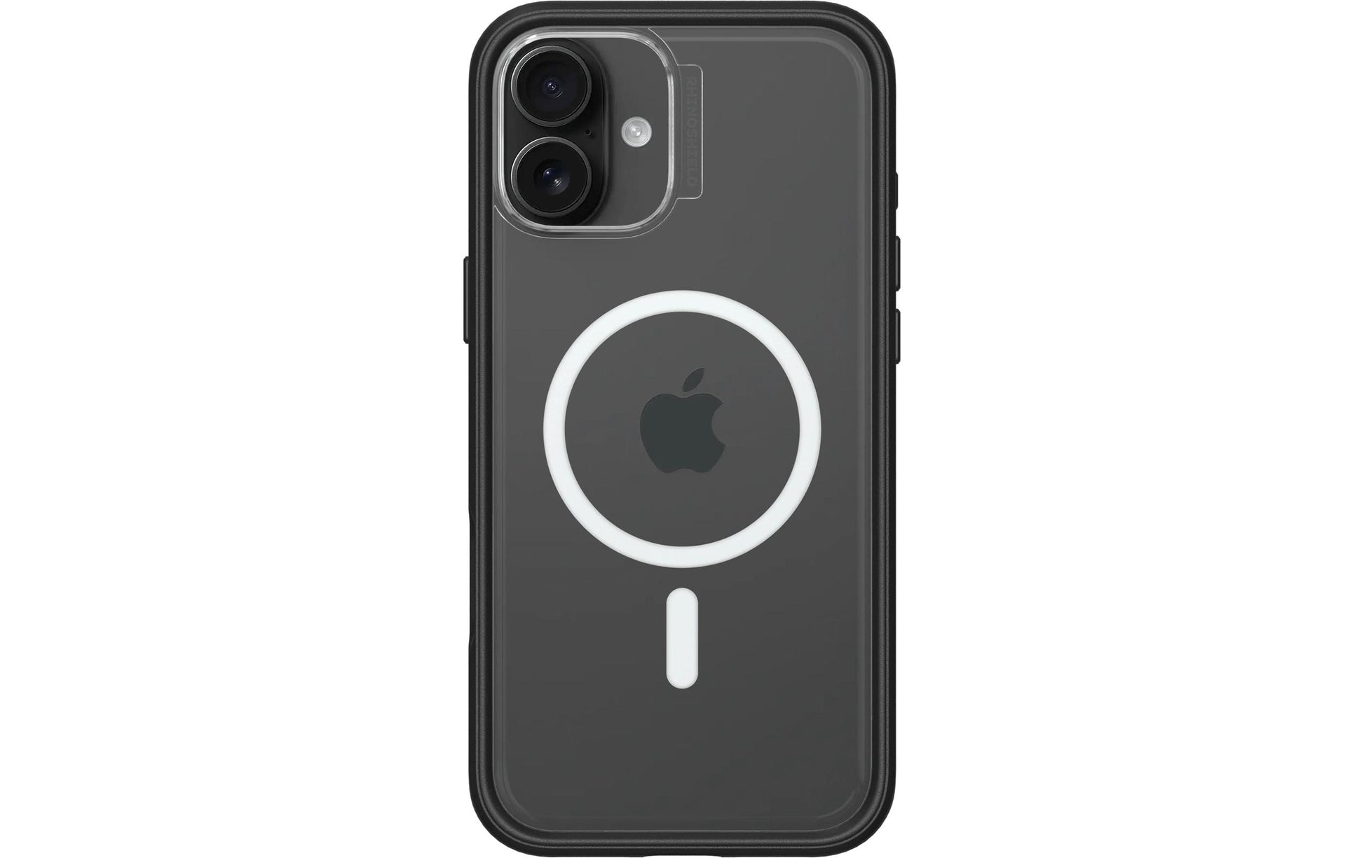 RhinoShield Mod NX Backcover – für Apple iPhone 16 Plus, MagSafe, Recycling-Kunststoff, Schwarz