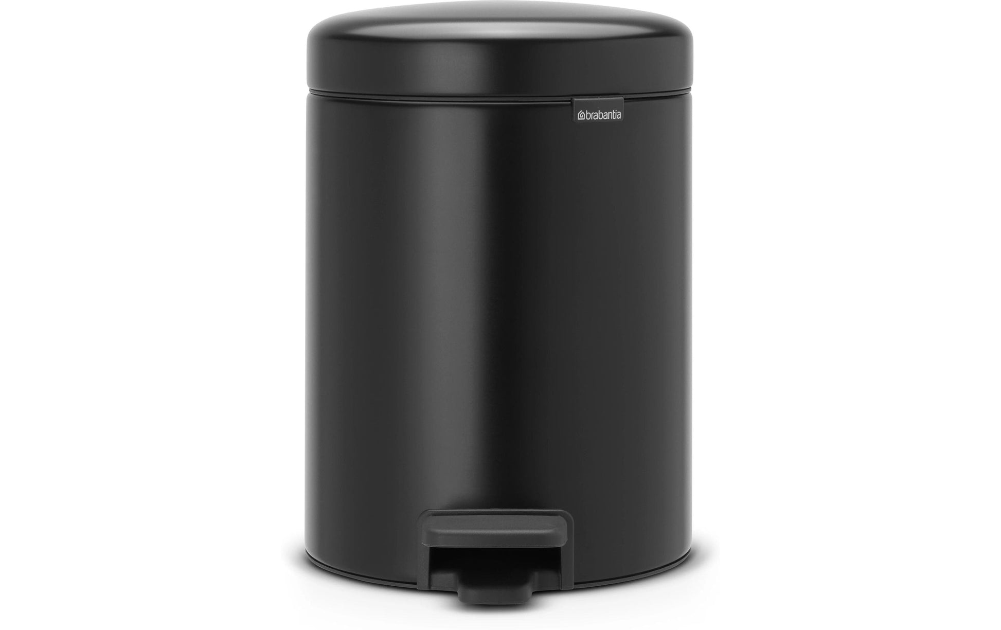 Brabantia NewIcon Papierkorb – 5 l – Edelstahl – Ø 206 × H 291 mm