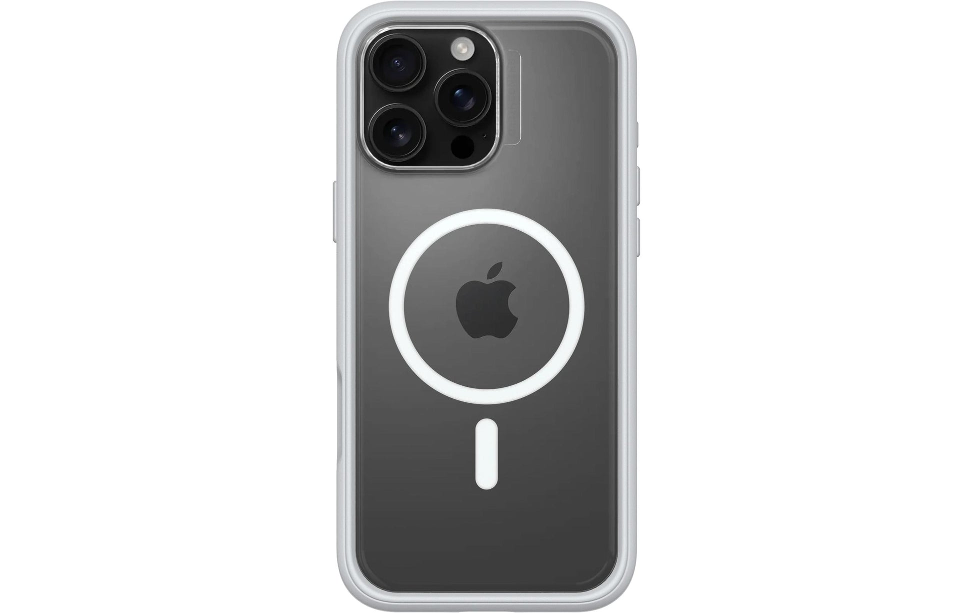 RhinoShield Backcover – für Apple iPhone 16 Pro Max – grau/transparent – Acryl/TPE
