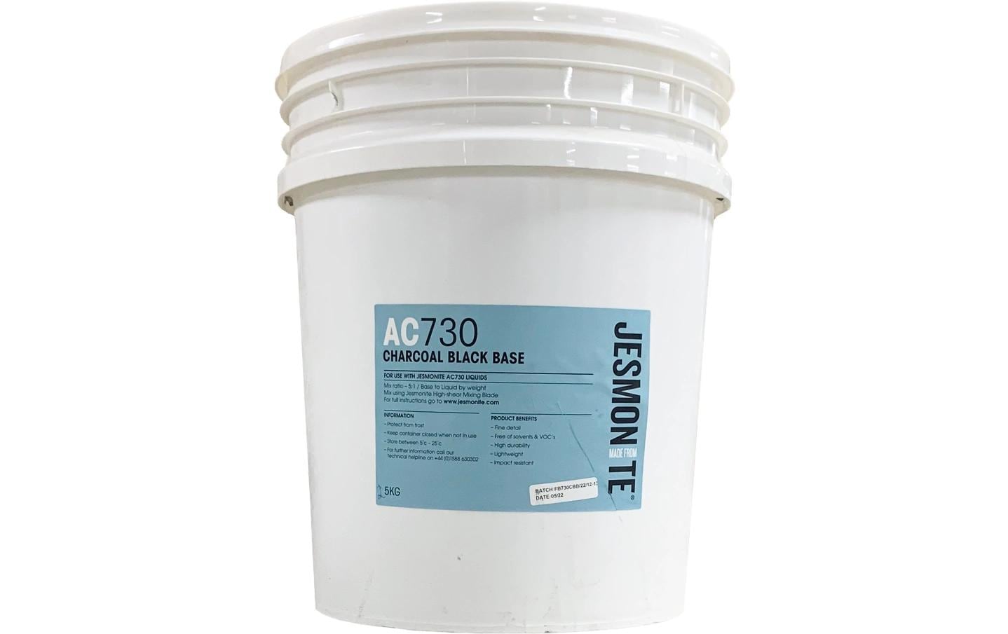Jesmonite Pulverbasis A730 – Schwarz – 25 kg