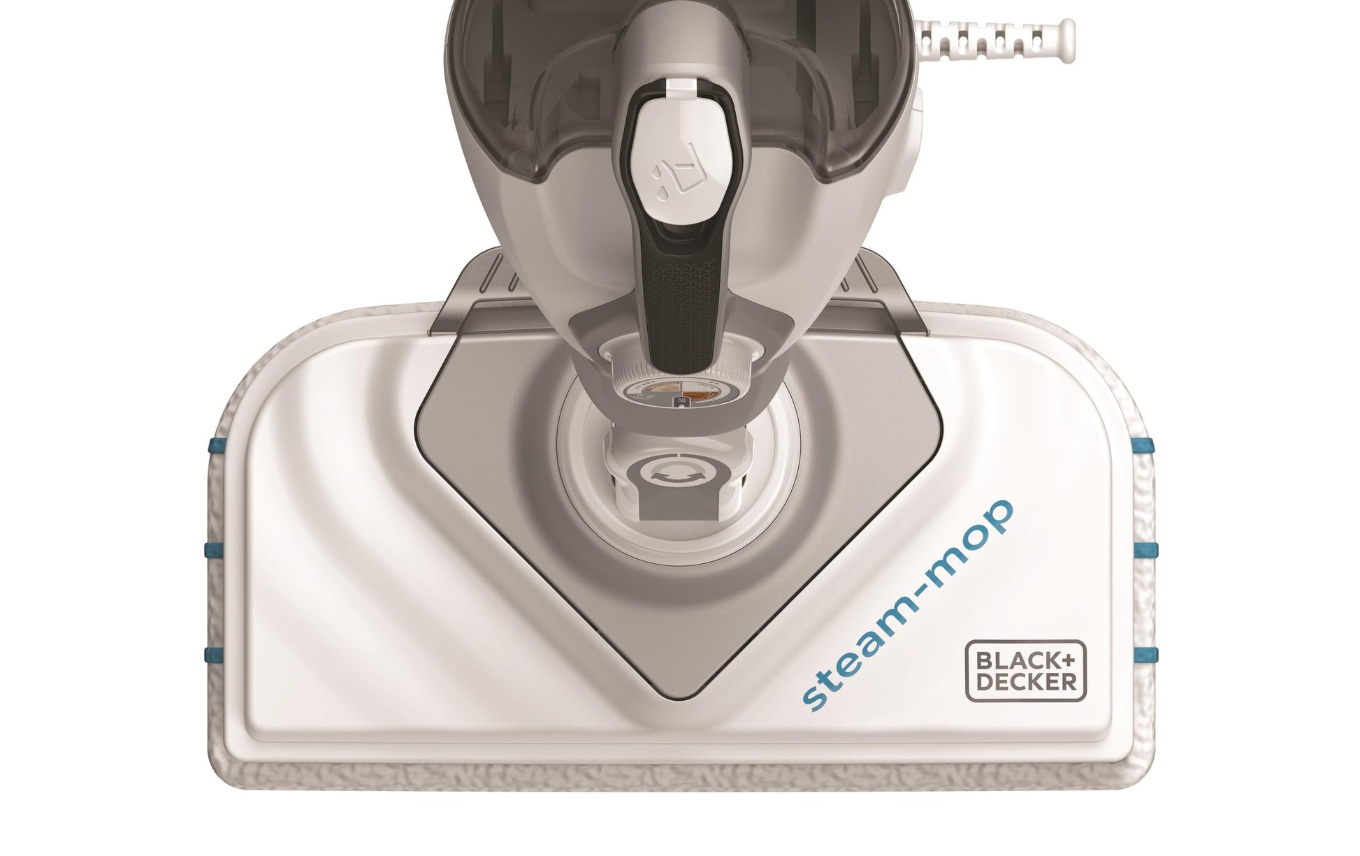 Black & Decker BLACK+DECKER Dampfbesen – 500 ml, grau, für Gartenmöbel