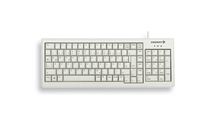 CHERRY G84-5200 XS – Tastatur, kabelgebunden (USB), CH-Layout (DE-CH) – für Windows