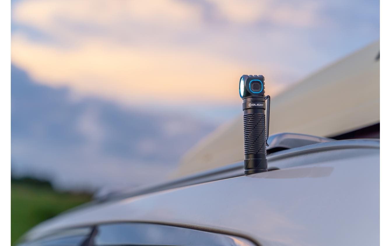 Olight Stirnlampe Perun 3 – 3000 lm, 160 m, Laufzeit 480 h, 5000 mAh – Schwarz